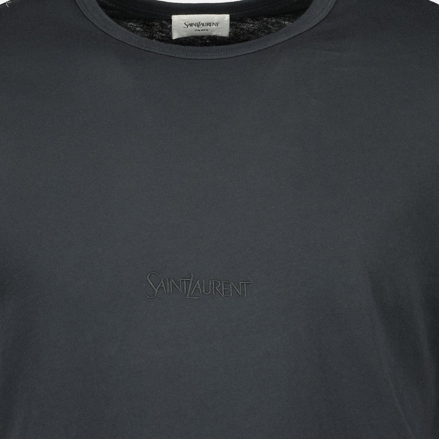 Black Embroidered T-Shirt