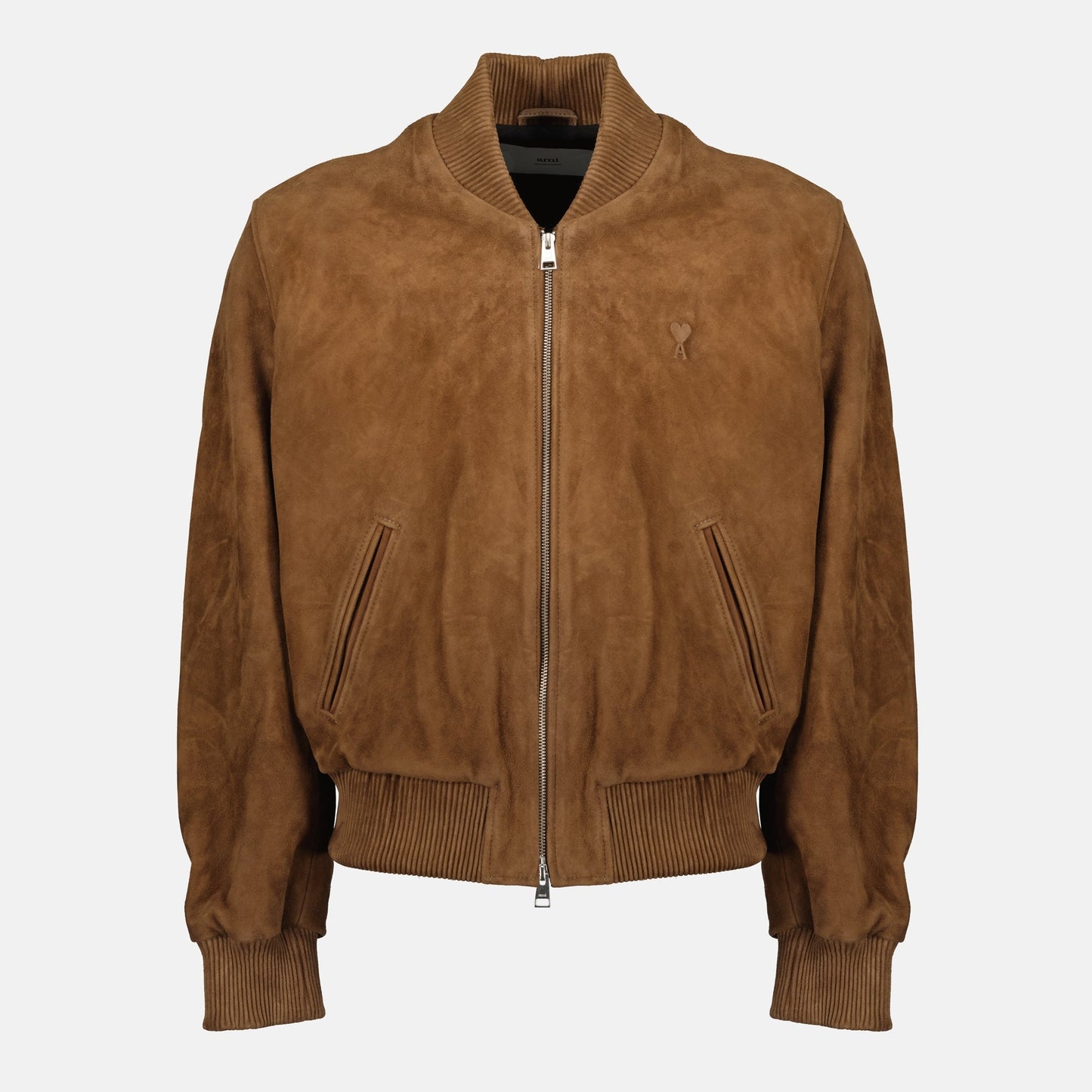 Suede Leather Bomber