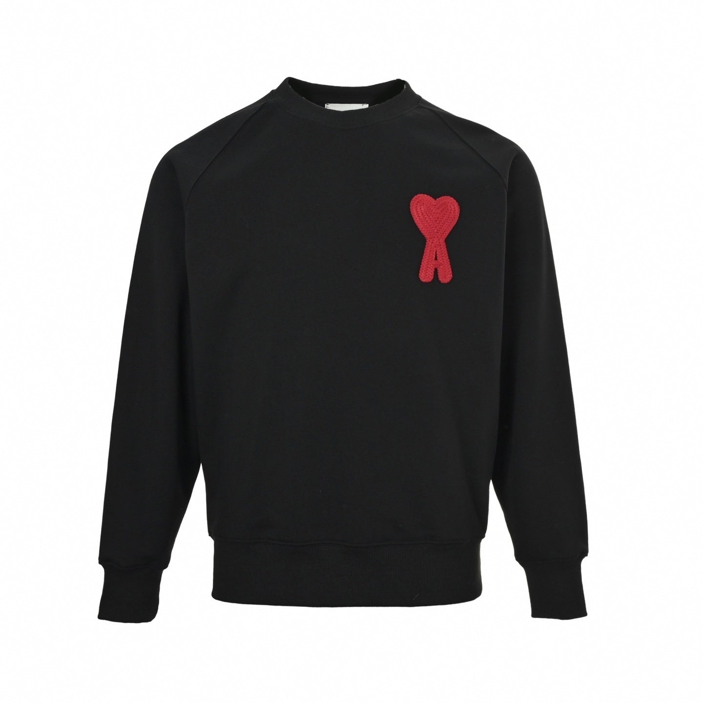 Ami de Coeur Crewneck - Black & Red
