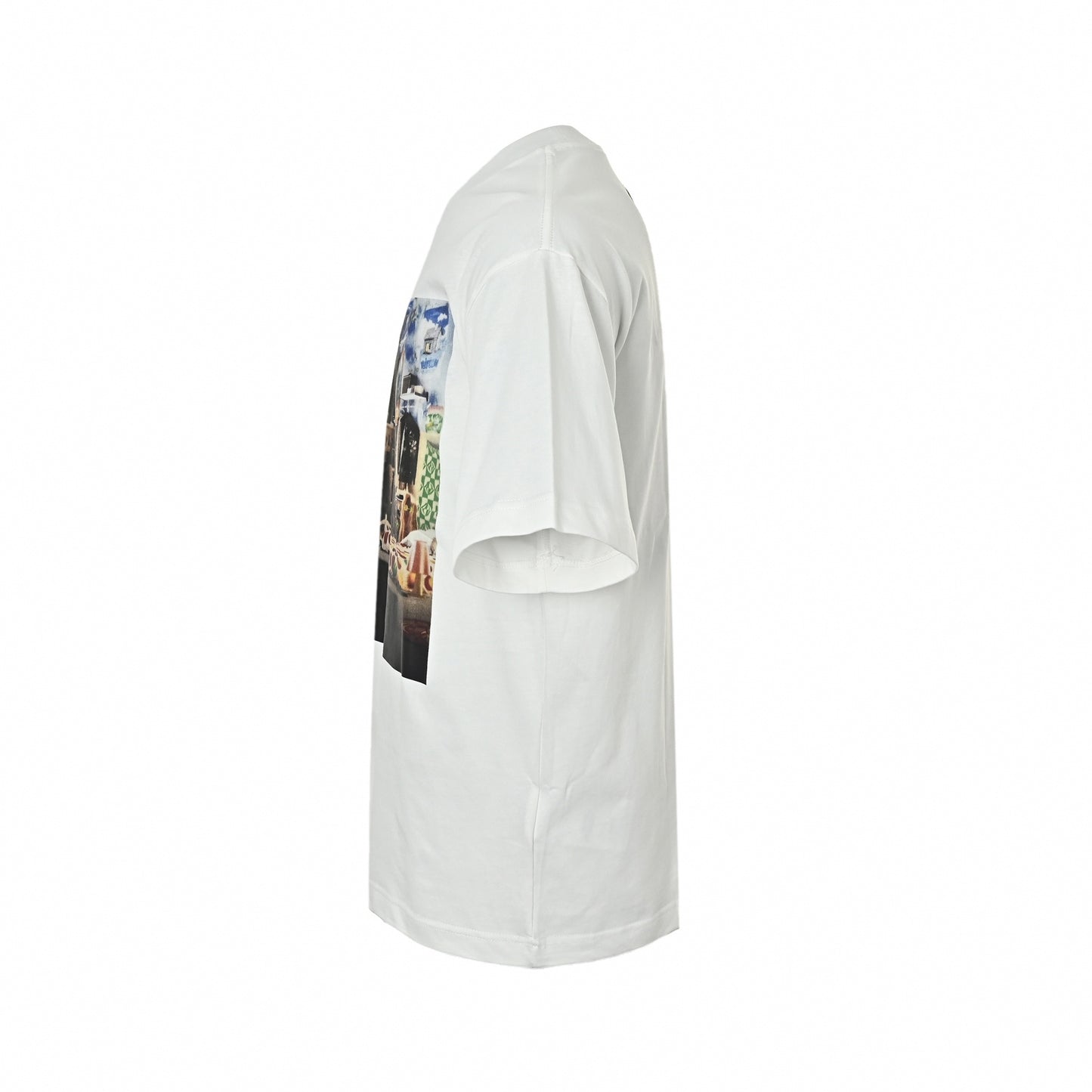 Bedroom Graphic Print T-Shirt | White