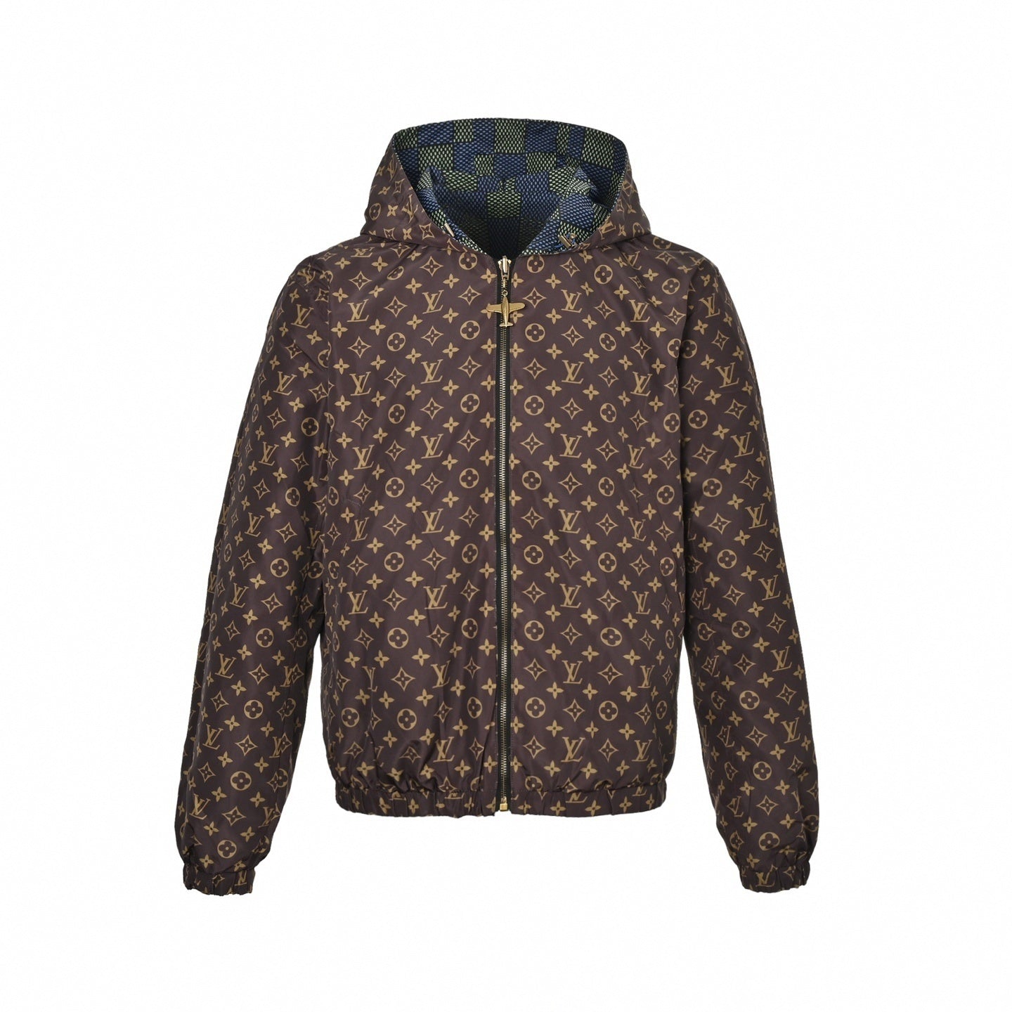 Reversible Damier & Monogram Windbreaker