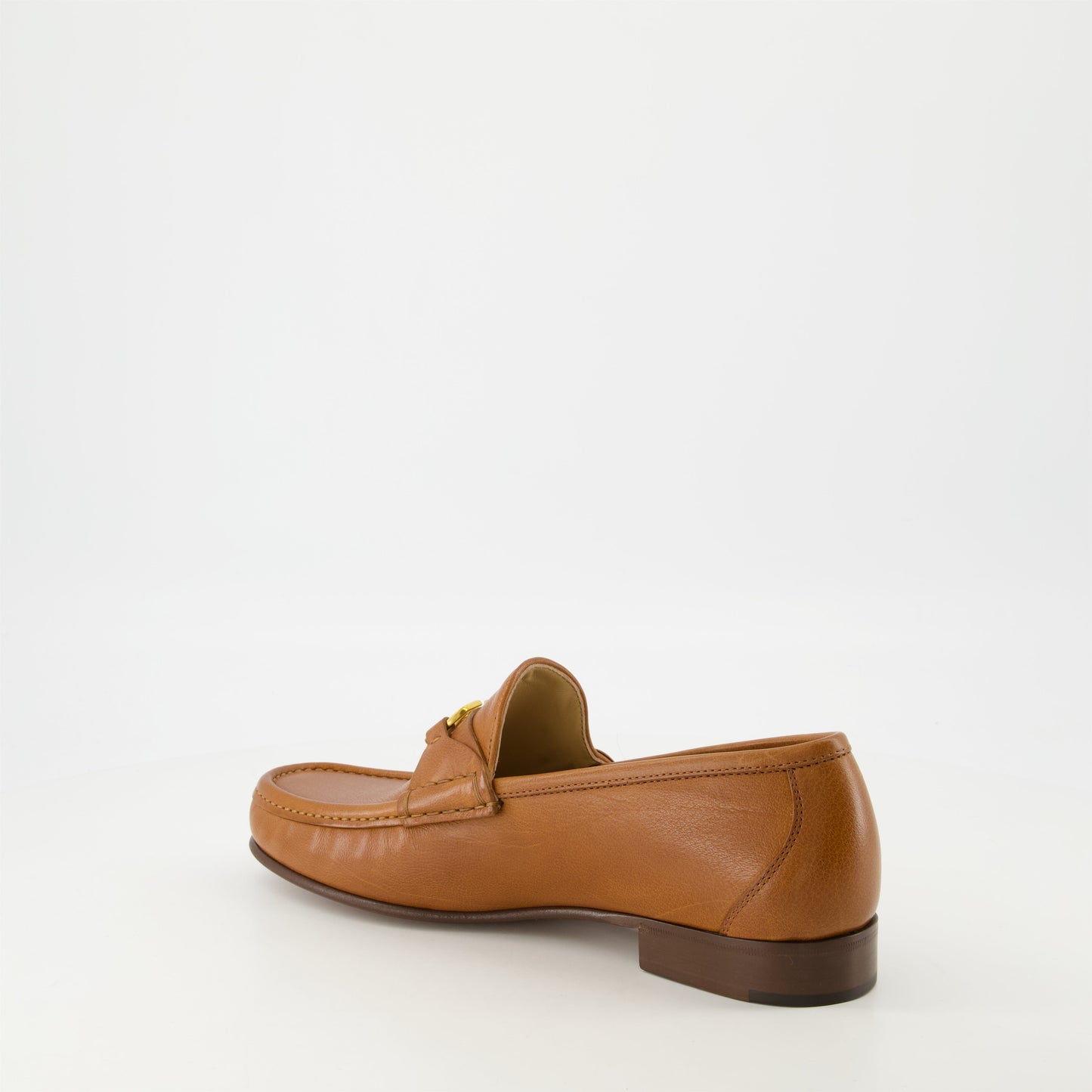 VLogo Brown Loafers