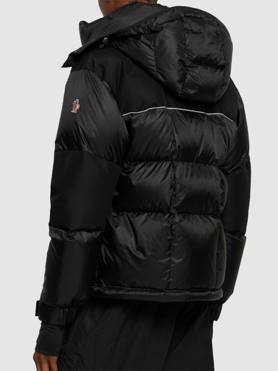 Ripstop Tech Piping Puffer | Black