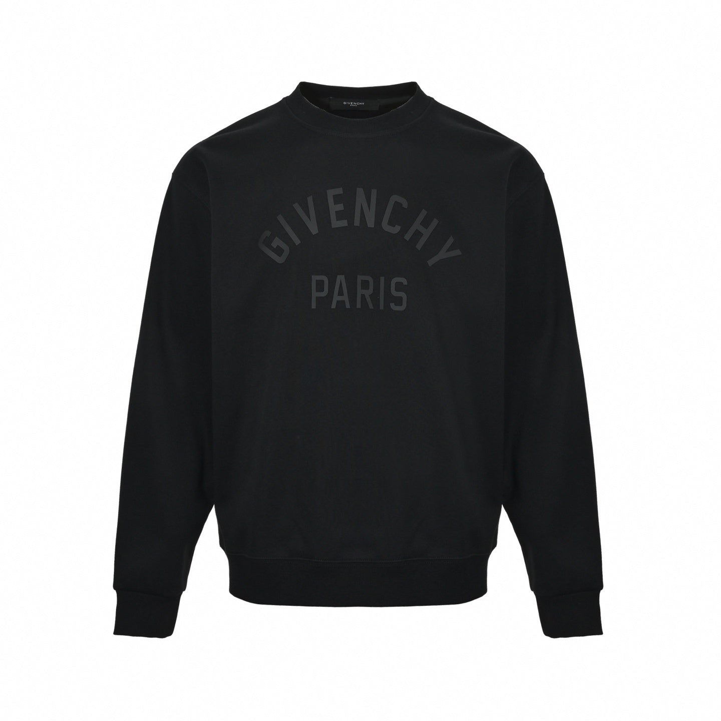 Tonal Logo Cotton Crewneck