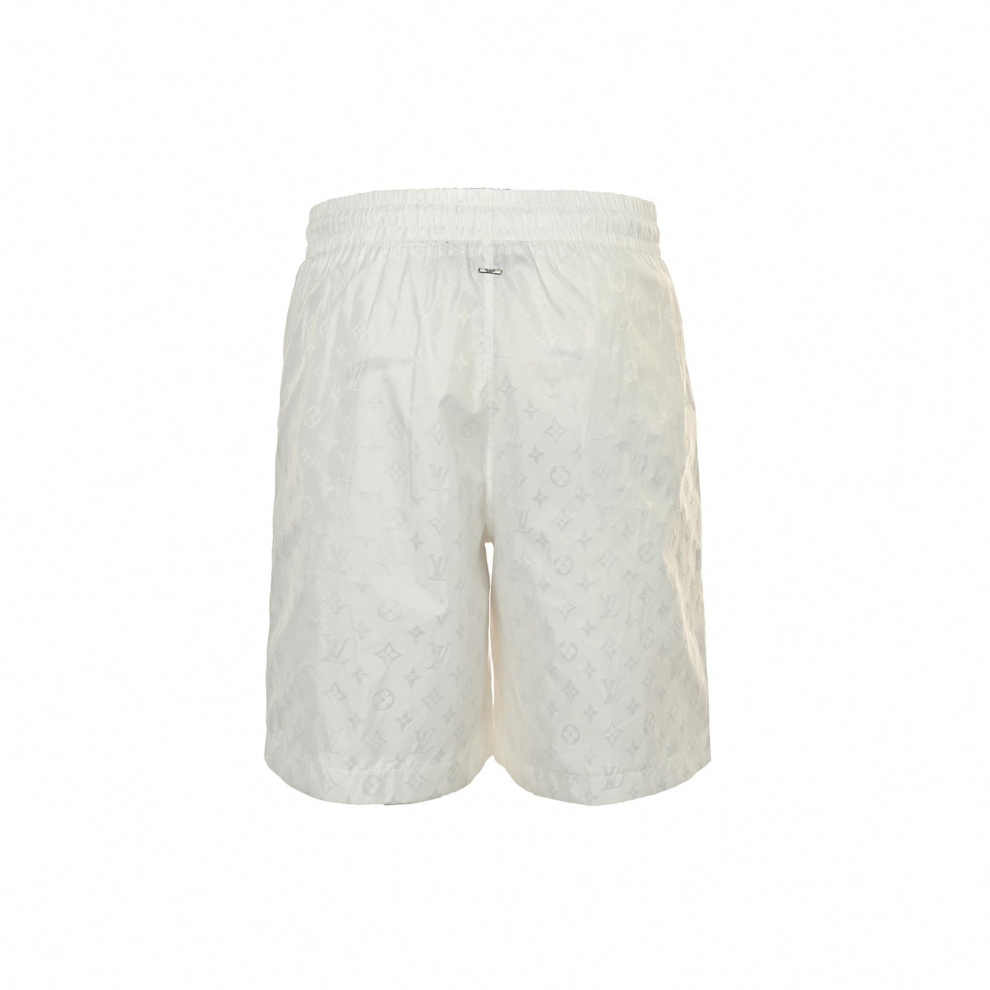 Monogram Nylon Shorts - White