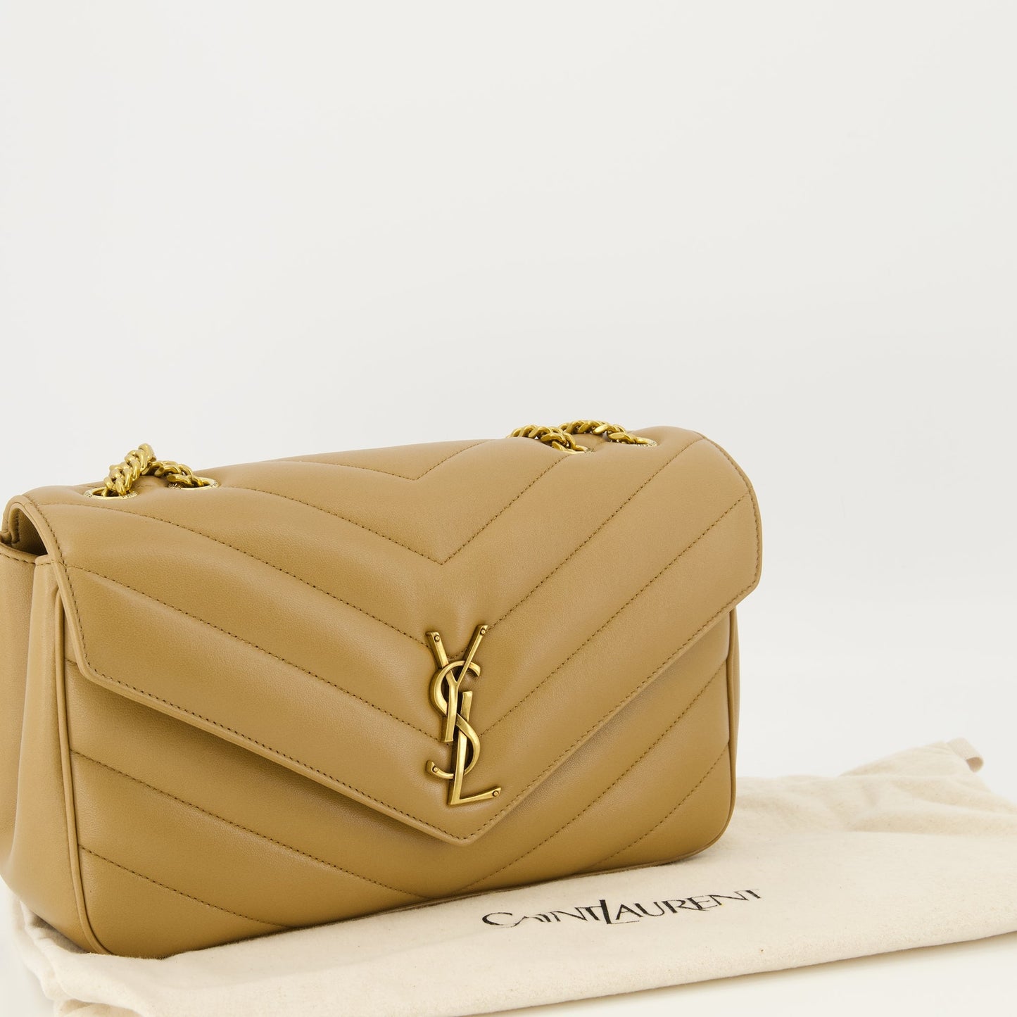 Loulou Medium Beige Bag