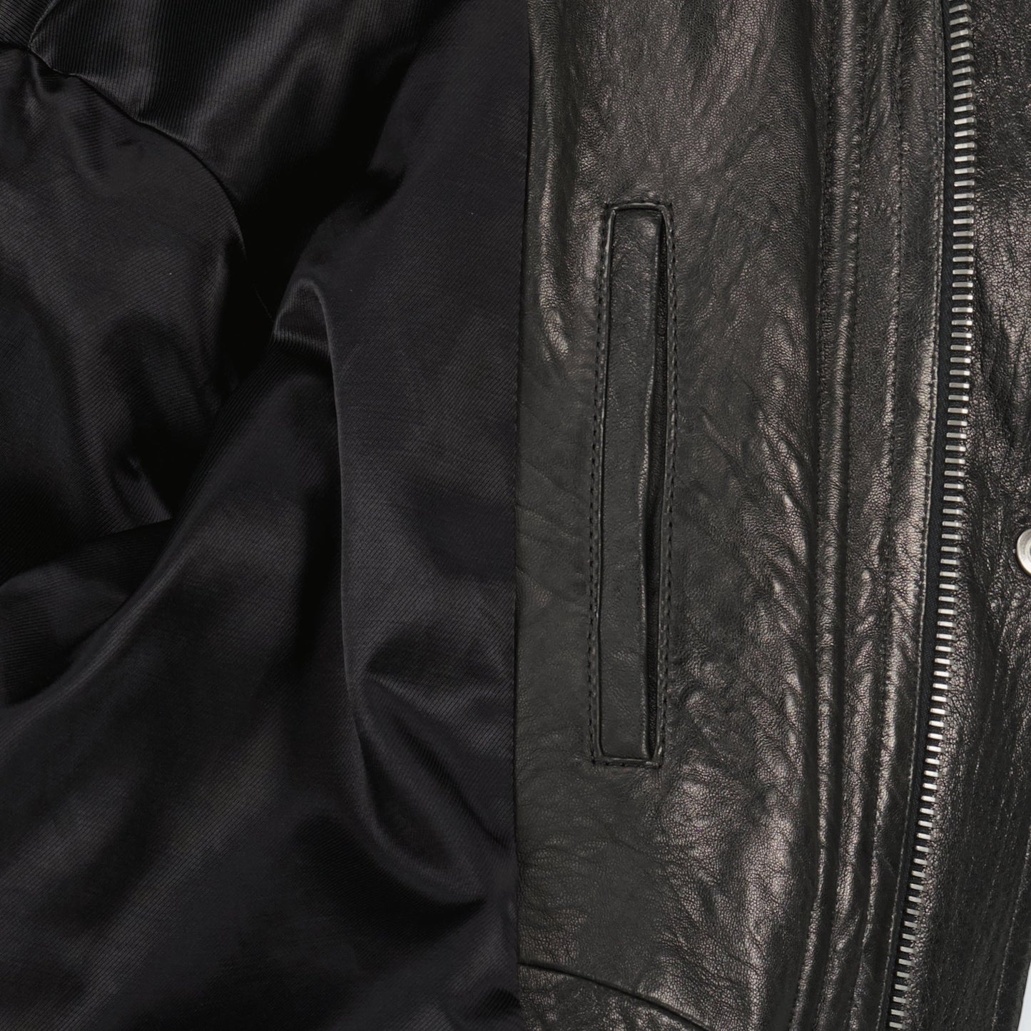 Leather Bomber