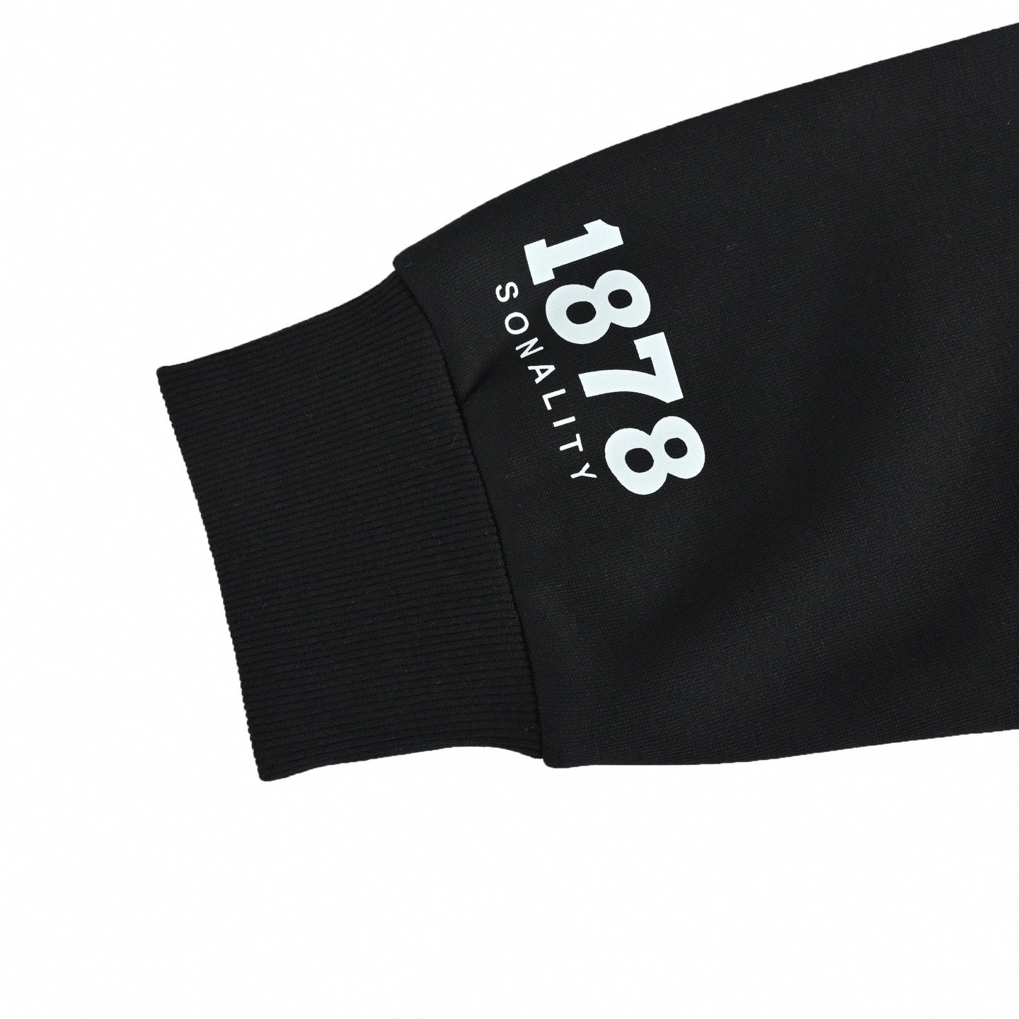 "1878 Sonality" Reversed-Patch Crewneck Sweatshirt