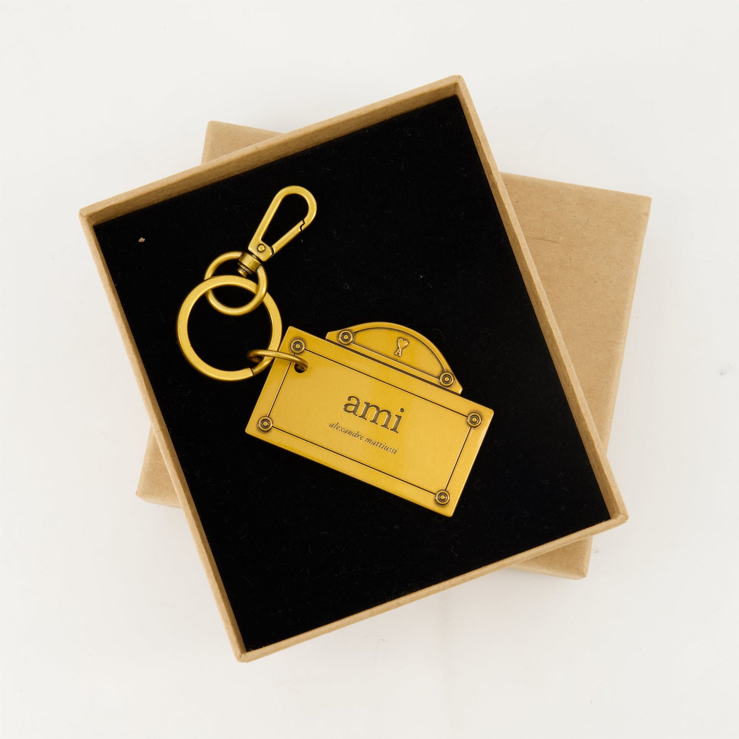 Street Plate Keychain