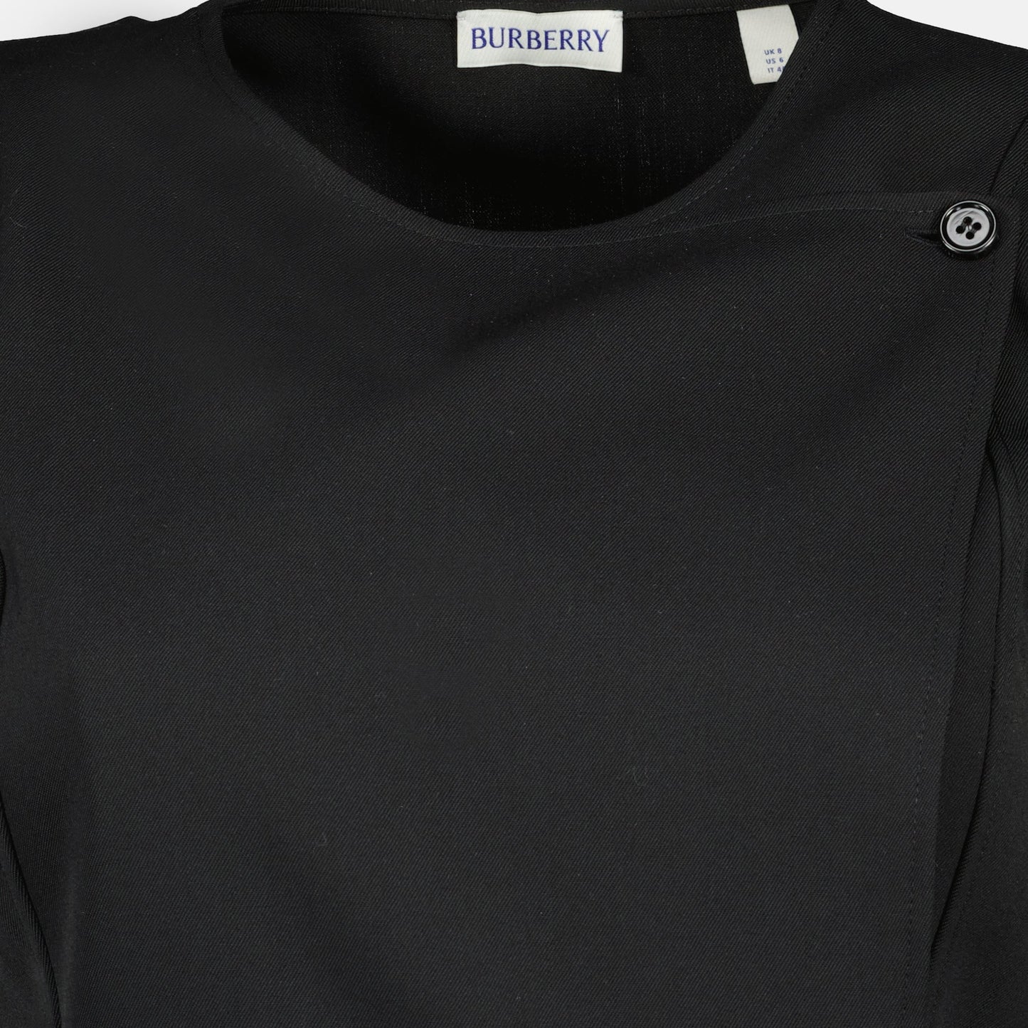 Black Wool Kilt Dress