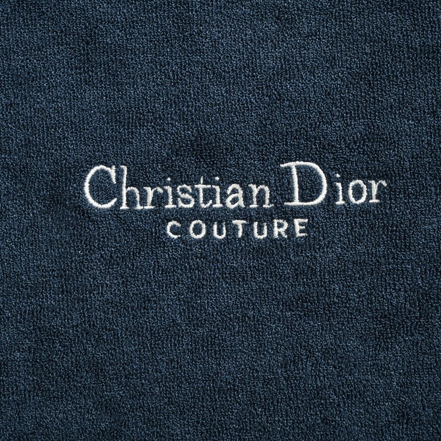 Christian Dior Couture Terry T-Shirt | Navy Blue