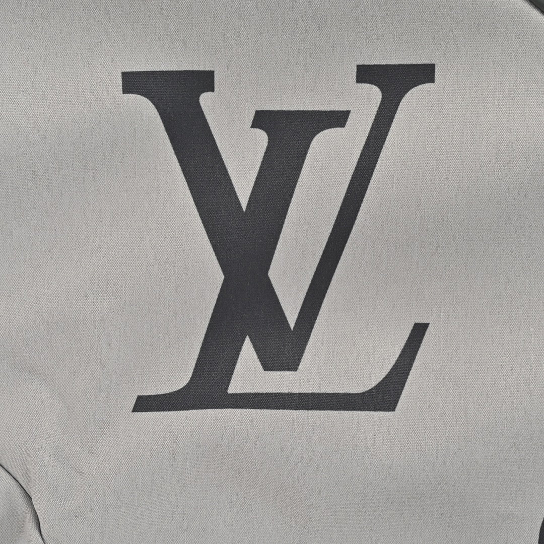 Oversized Monogram Color-Block Track Jacket