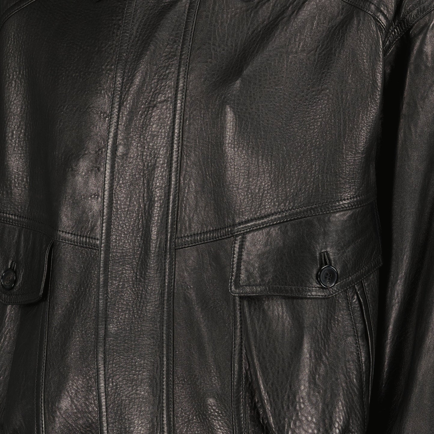 Leather Bomber