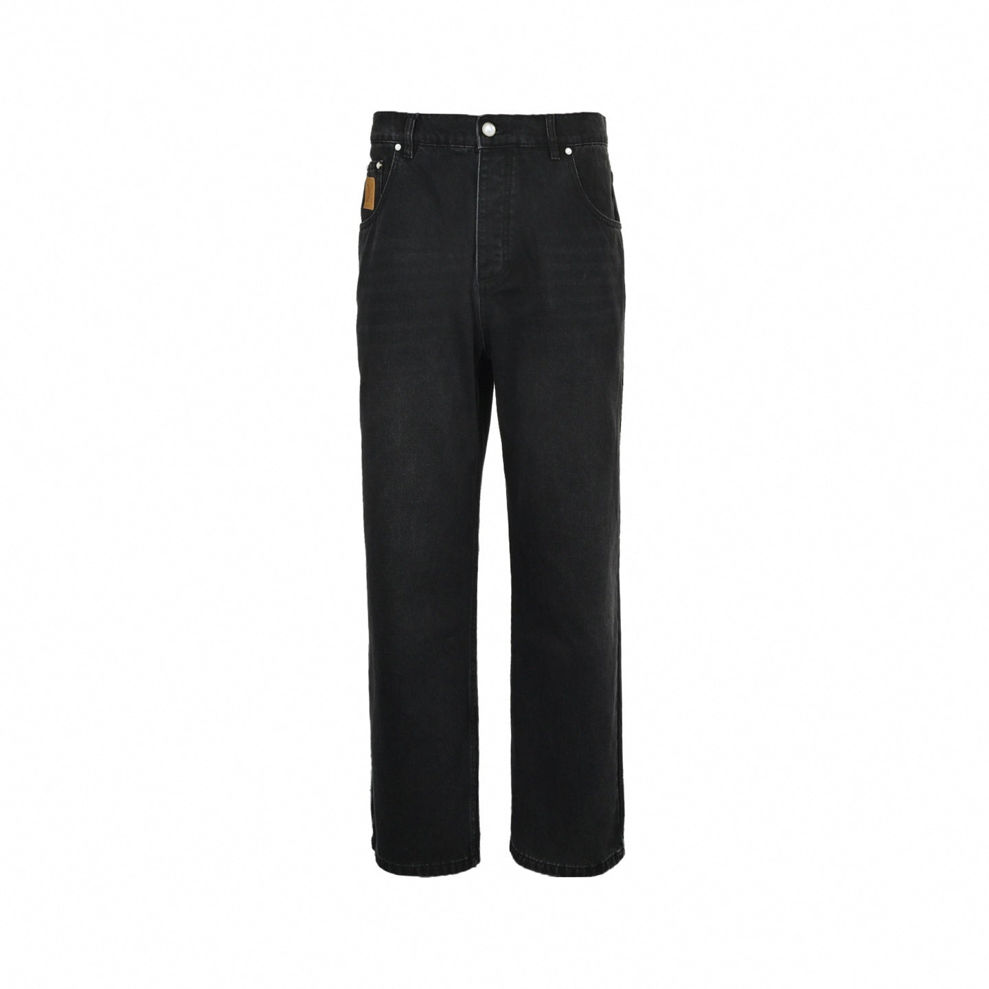 LV Signature Embroidered Jeans - Dark Wash – HauteRoma