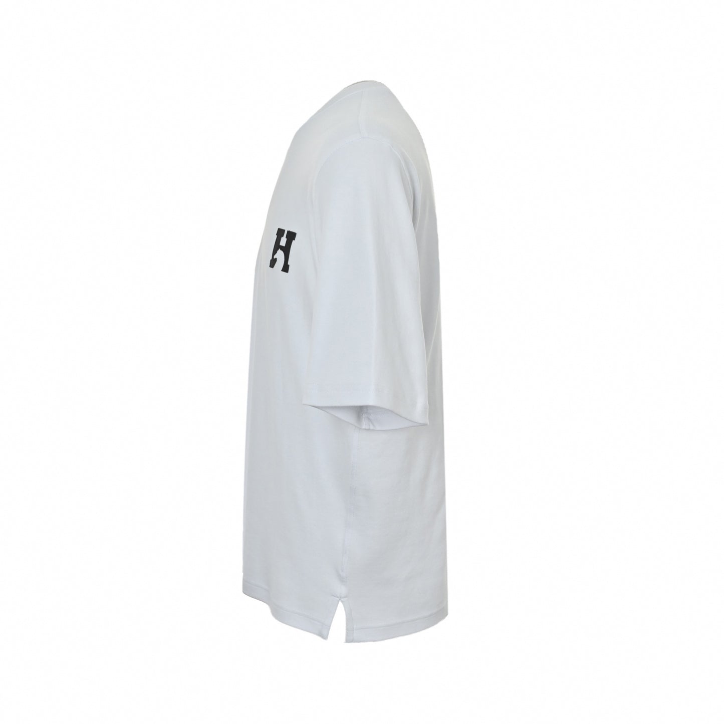 Leather H-Patch Oversized T-Shirt