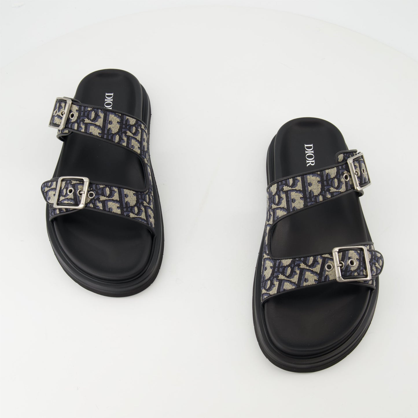 Aqua Oblique Sandals