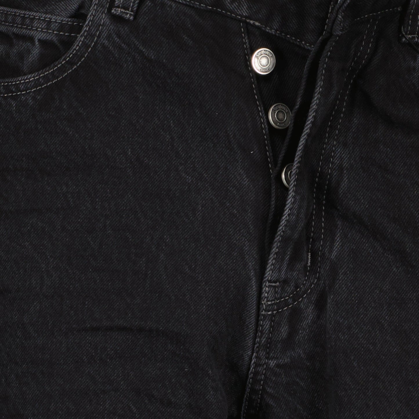 V-Waist Long Baggy Jeans