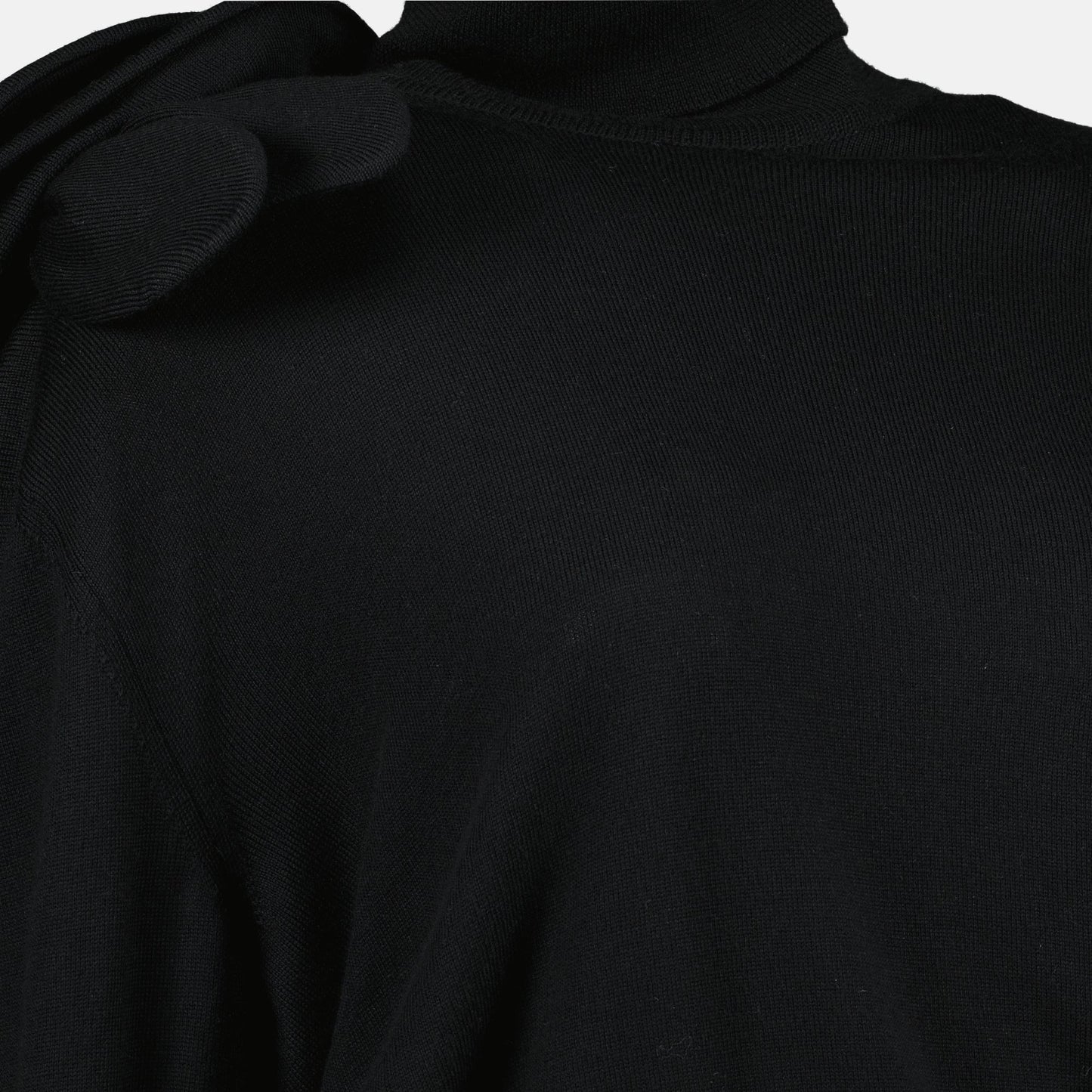 Black Turtleneck Sweater