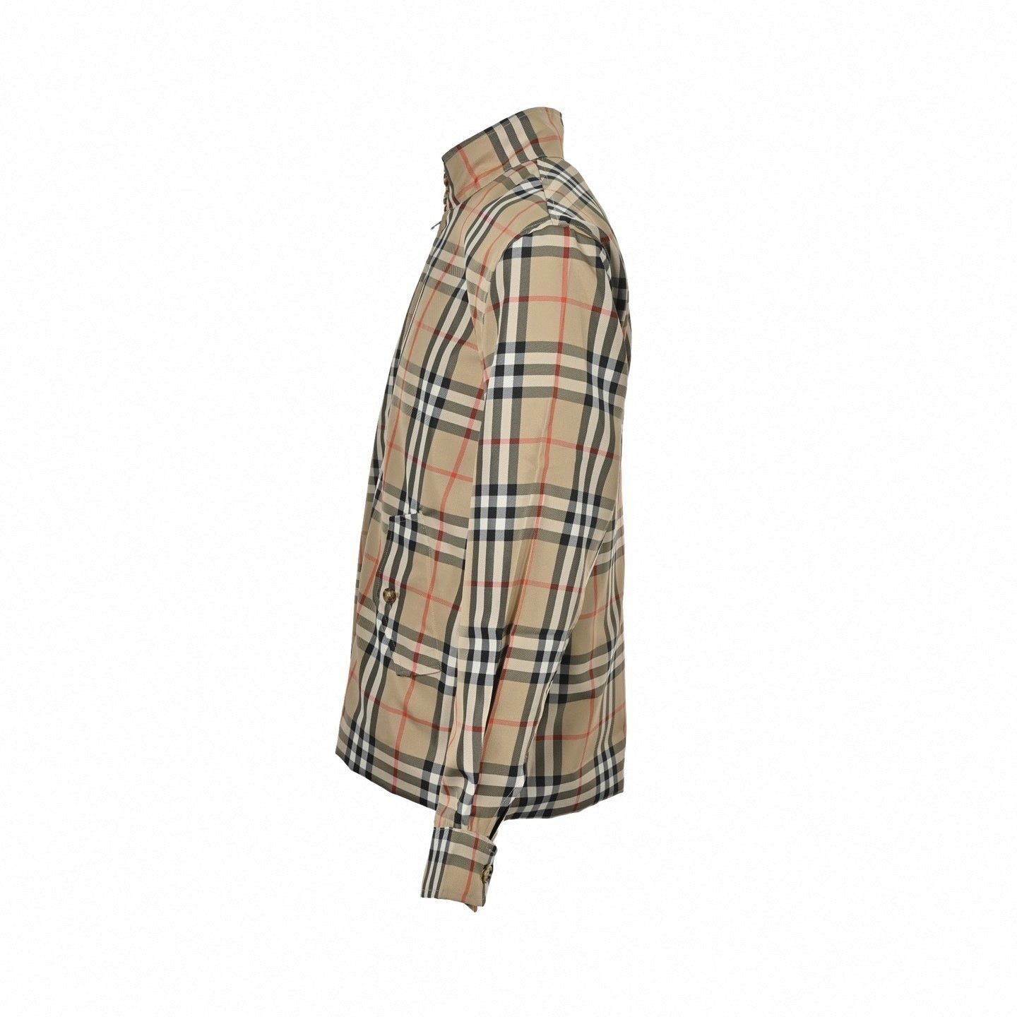Vintage Check Harrington Jacket | Beige