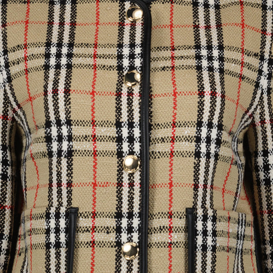 Checked Upney Cardigan