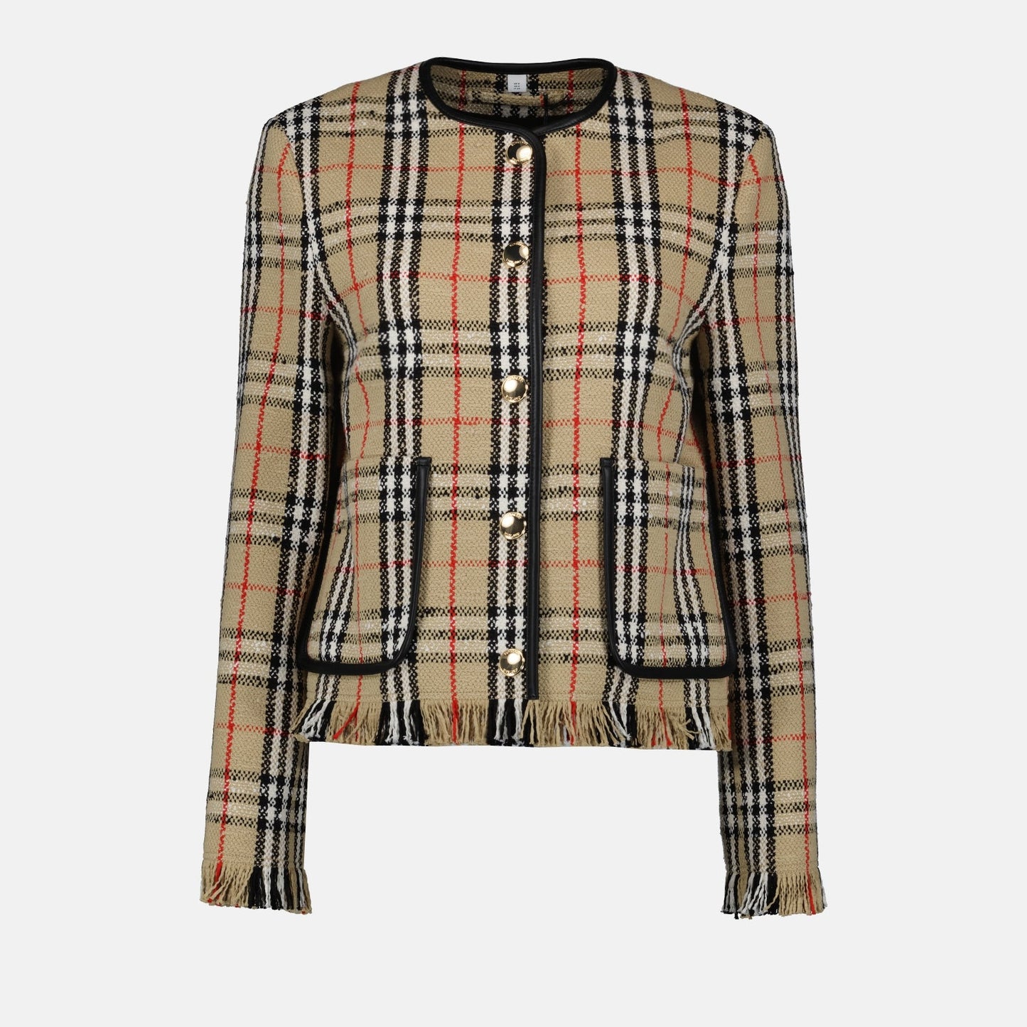 Checked Upney Cardigan
