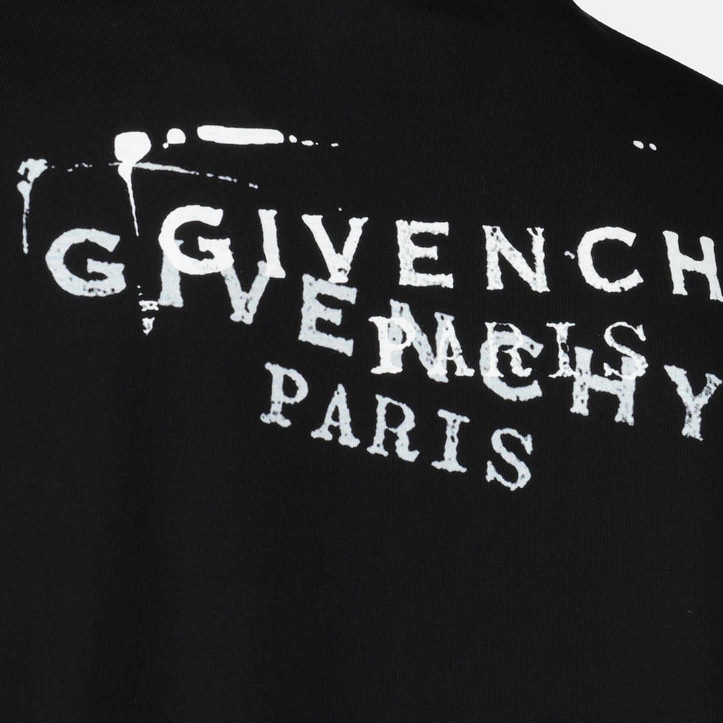 Givenchy Stamp Black T-Shirt