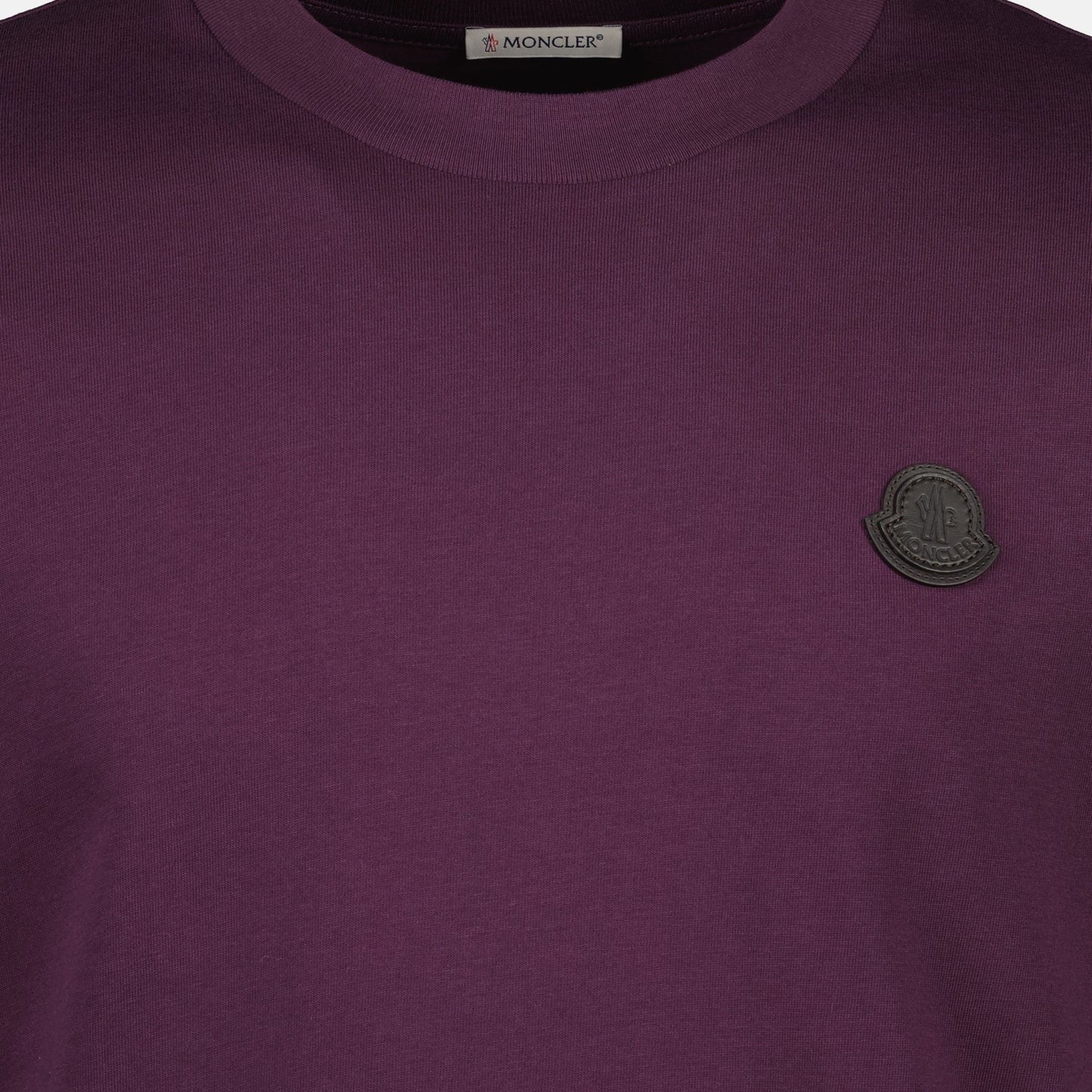 Leather Logo T-Shirt