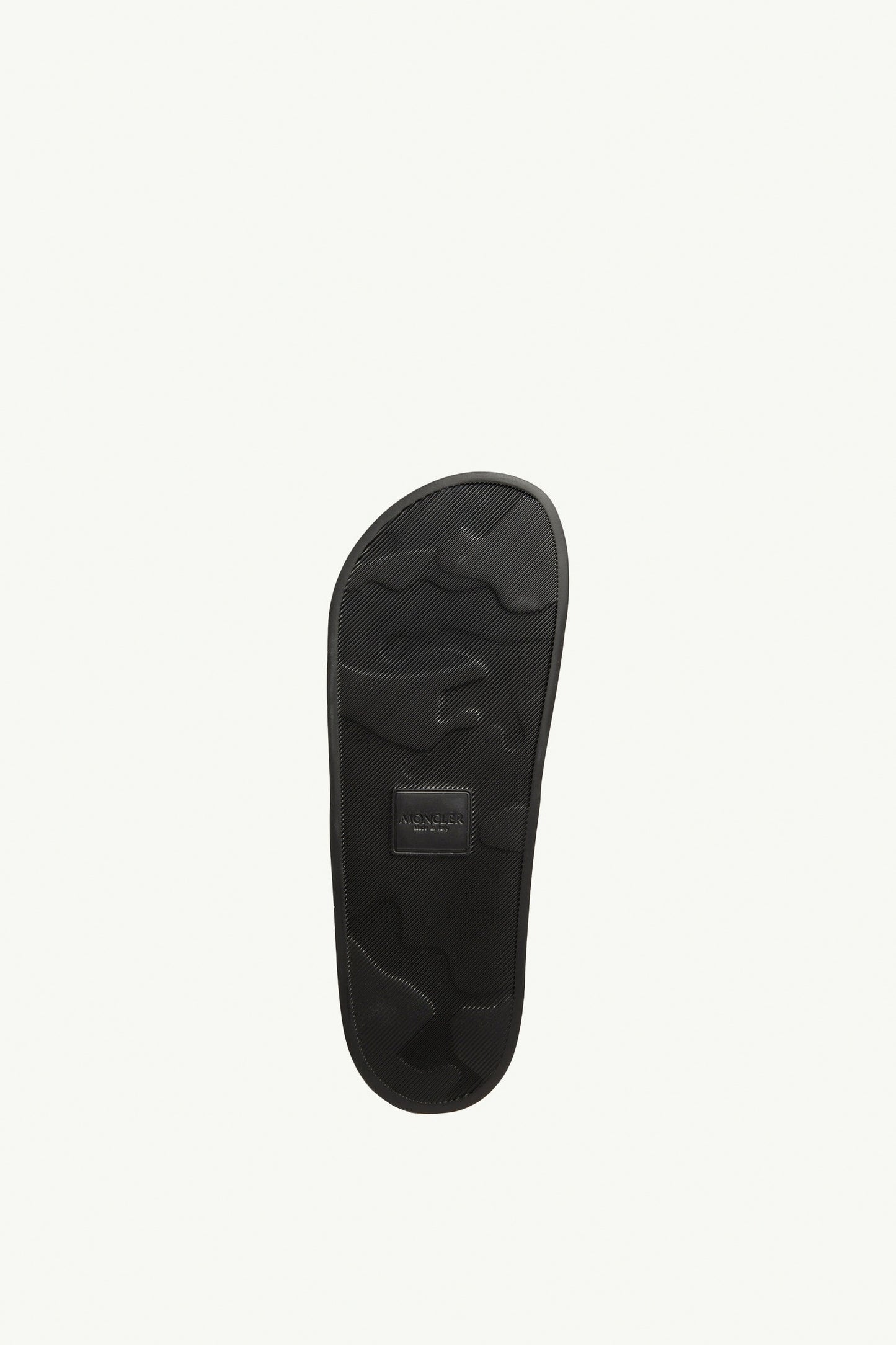 'Basile' Tricolor Rubber Slides | Black Footbed