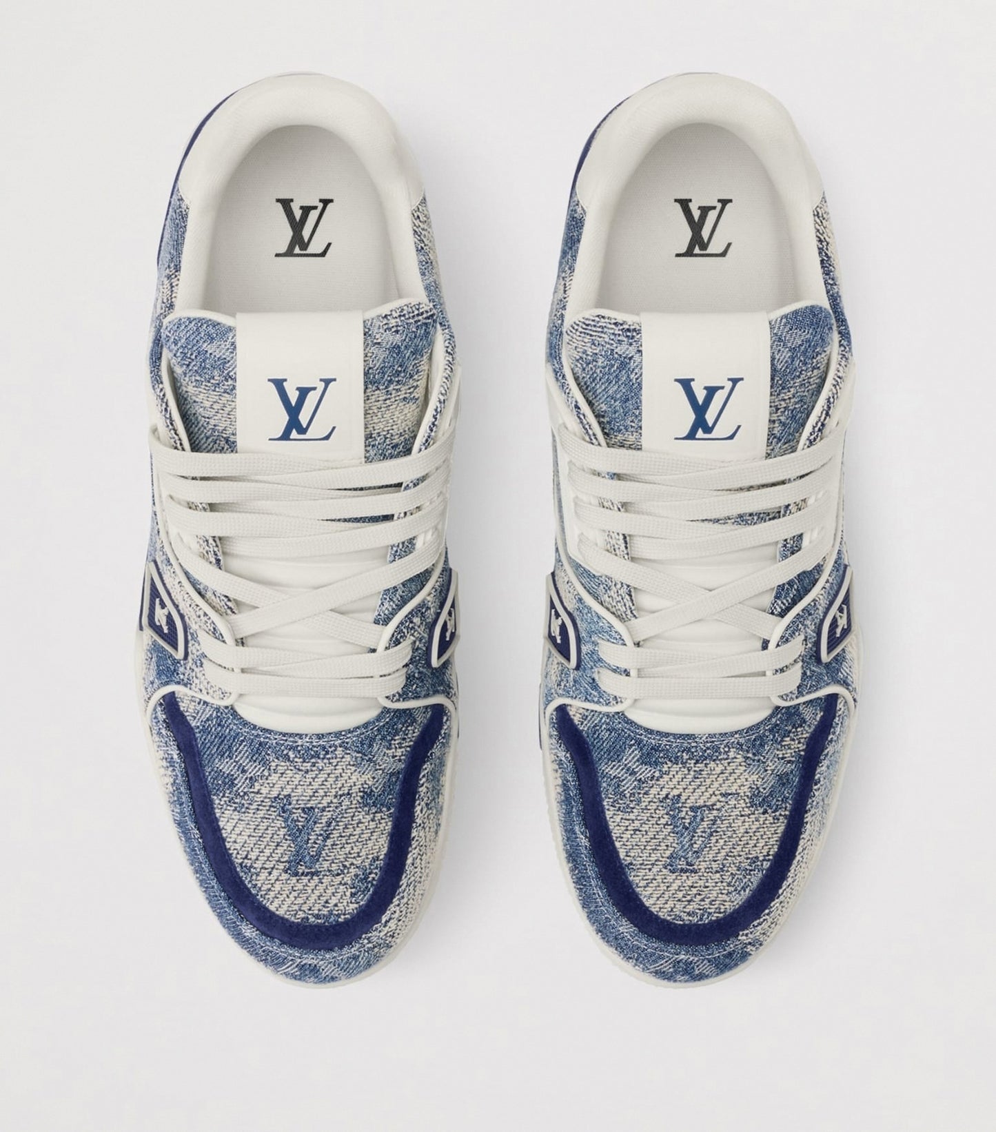 Denim LV Low-Top Sneakers