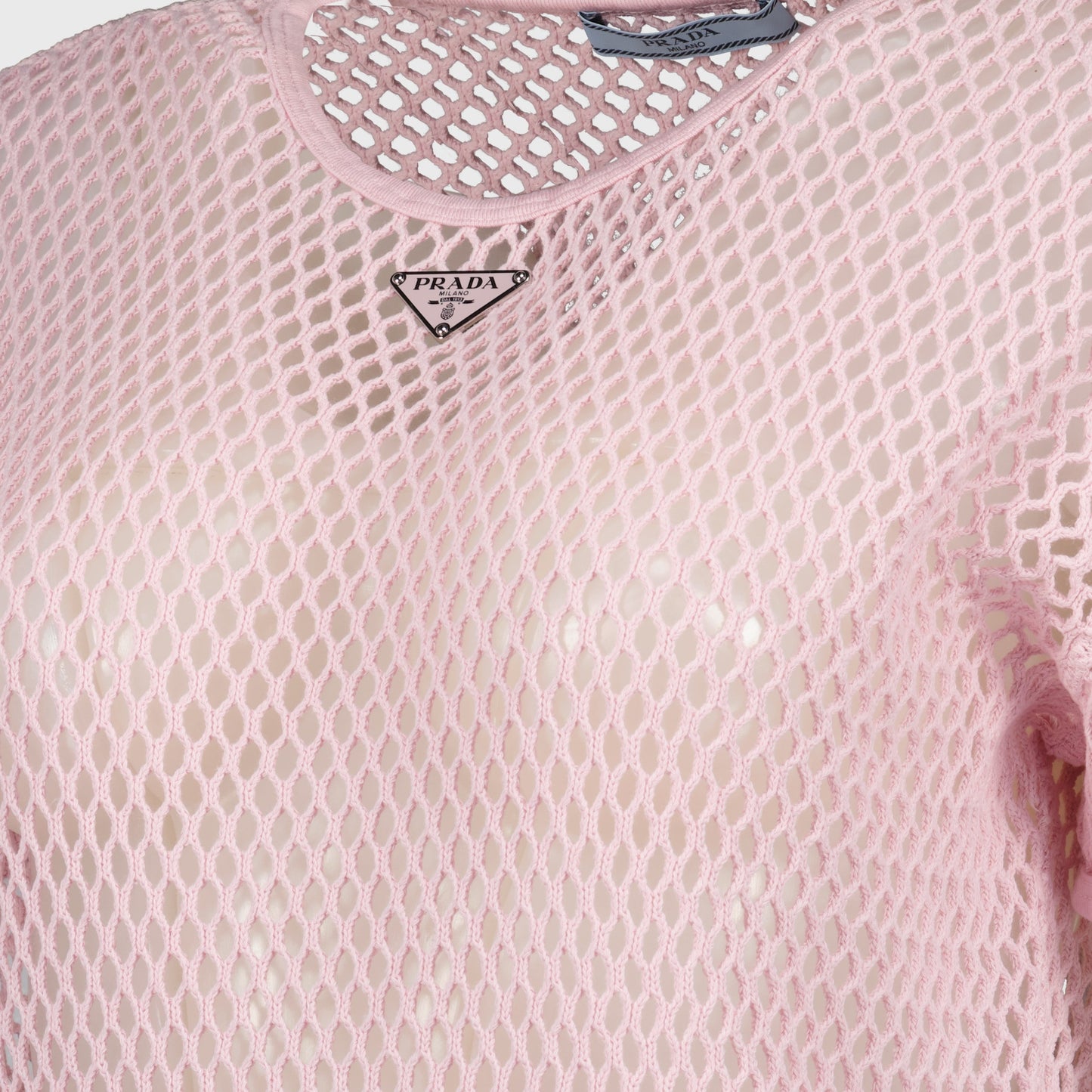 Cotton Mesh Top