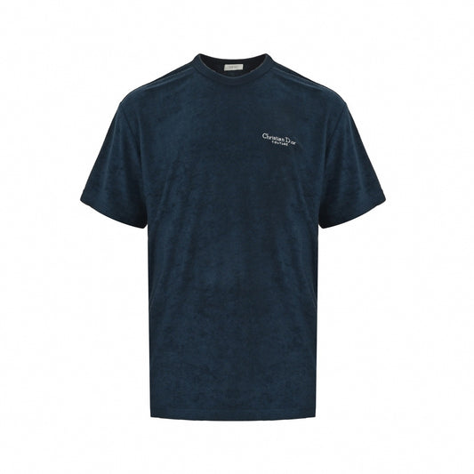 Christian Dior Couture Terry T-Shirt | Navy Blue