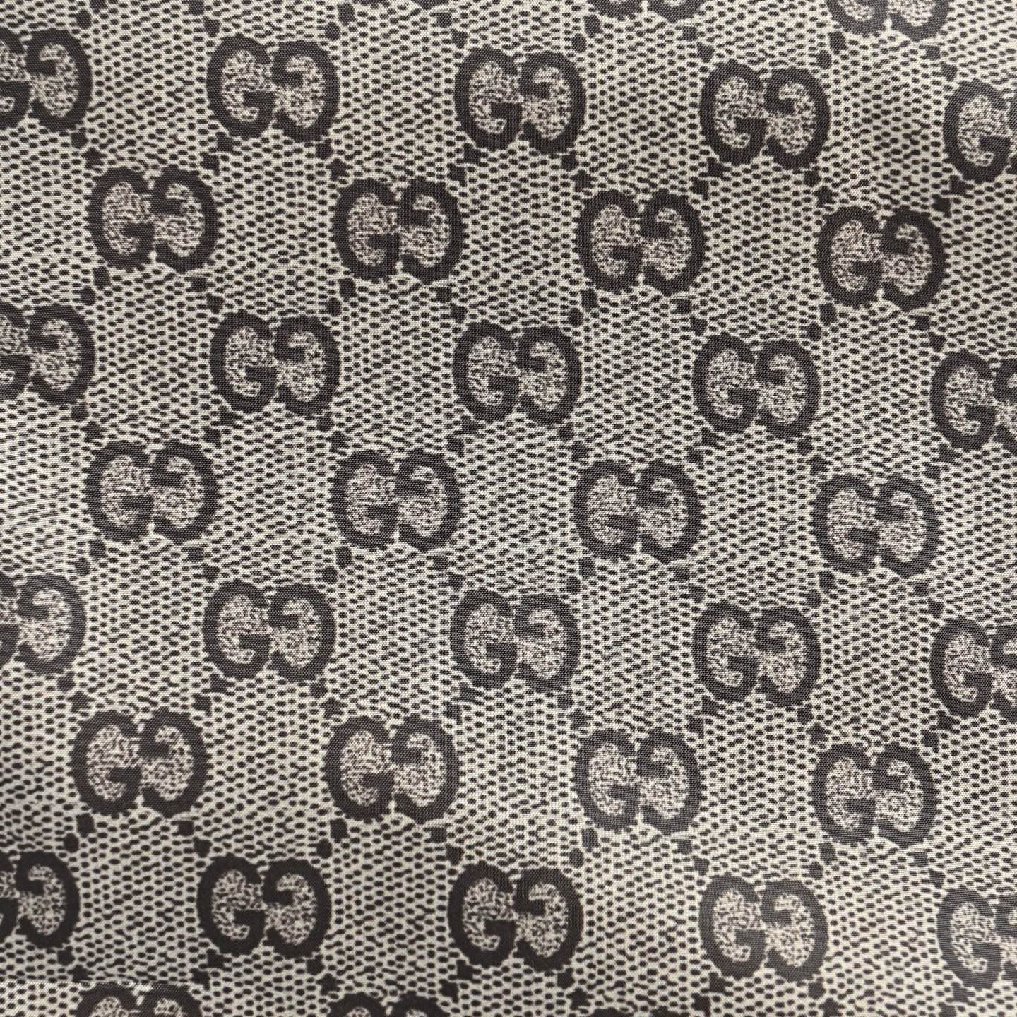 GG Canvas to Black Reversible Hoodie