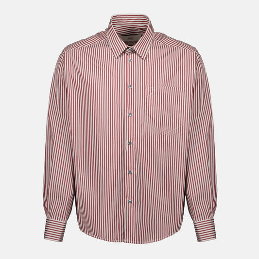 Red Striped Ami de Coeur Shirt