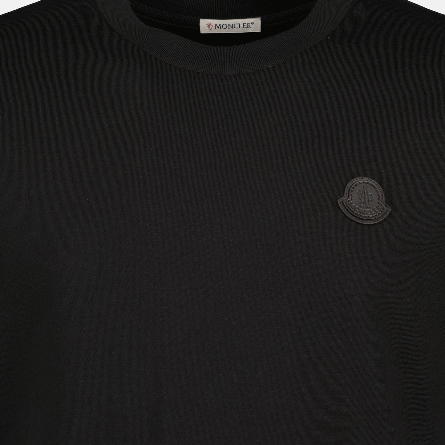 Leather Logo T-Shirt
