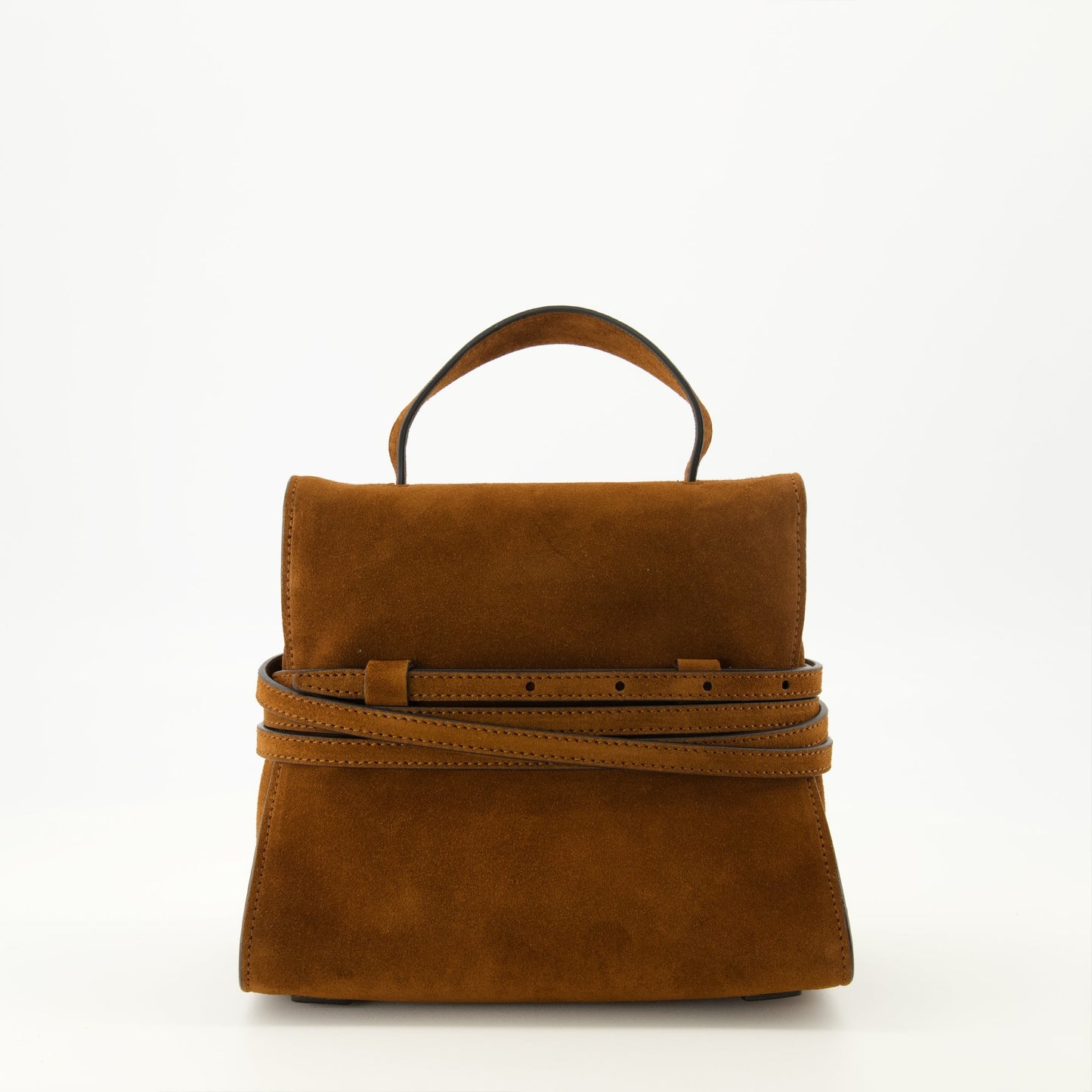 Tie Me Suede Bag