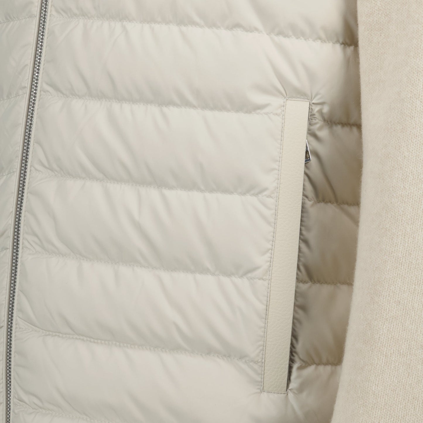 Two-material Cardigan