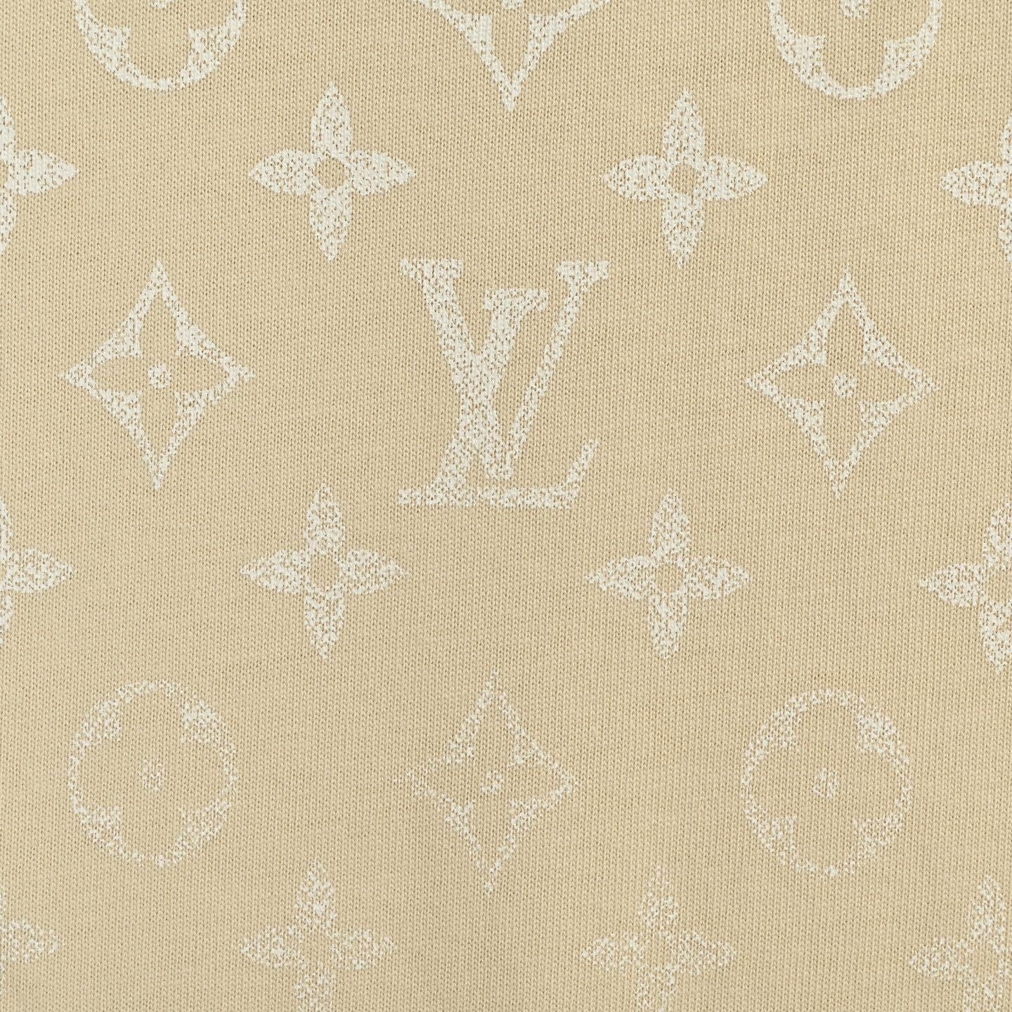 Gradient Monogram Jersey Tee | Beige