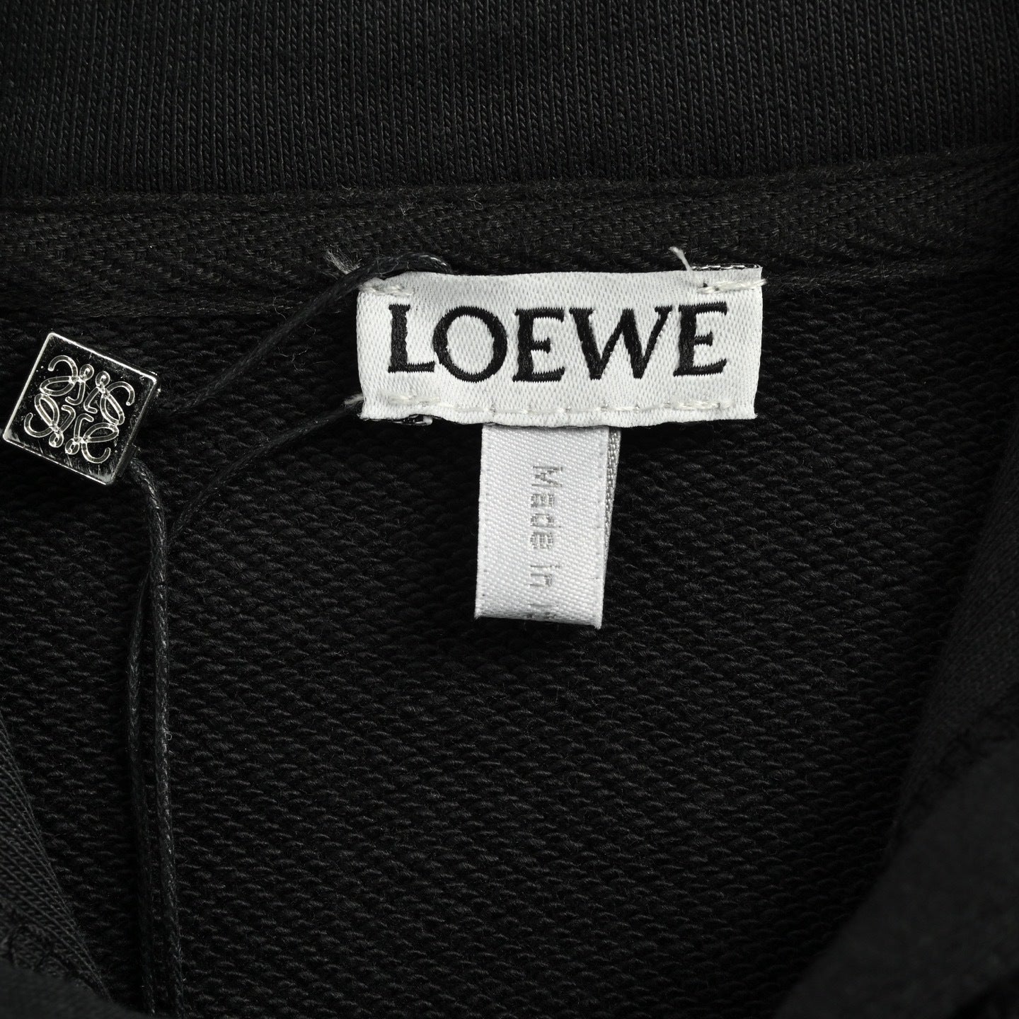 Large Logo Print Hooded Sweatshirt