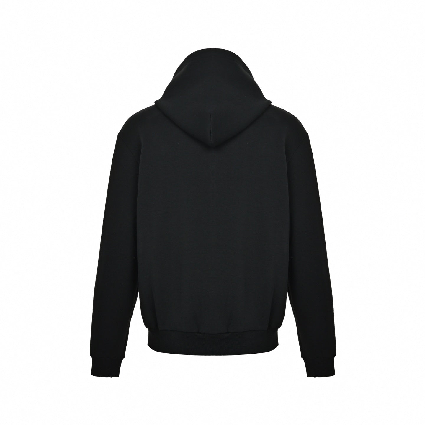 Marque Déposée Zip-Up Hoodie - Black