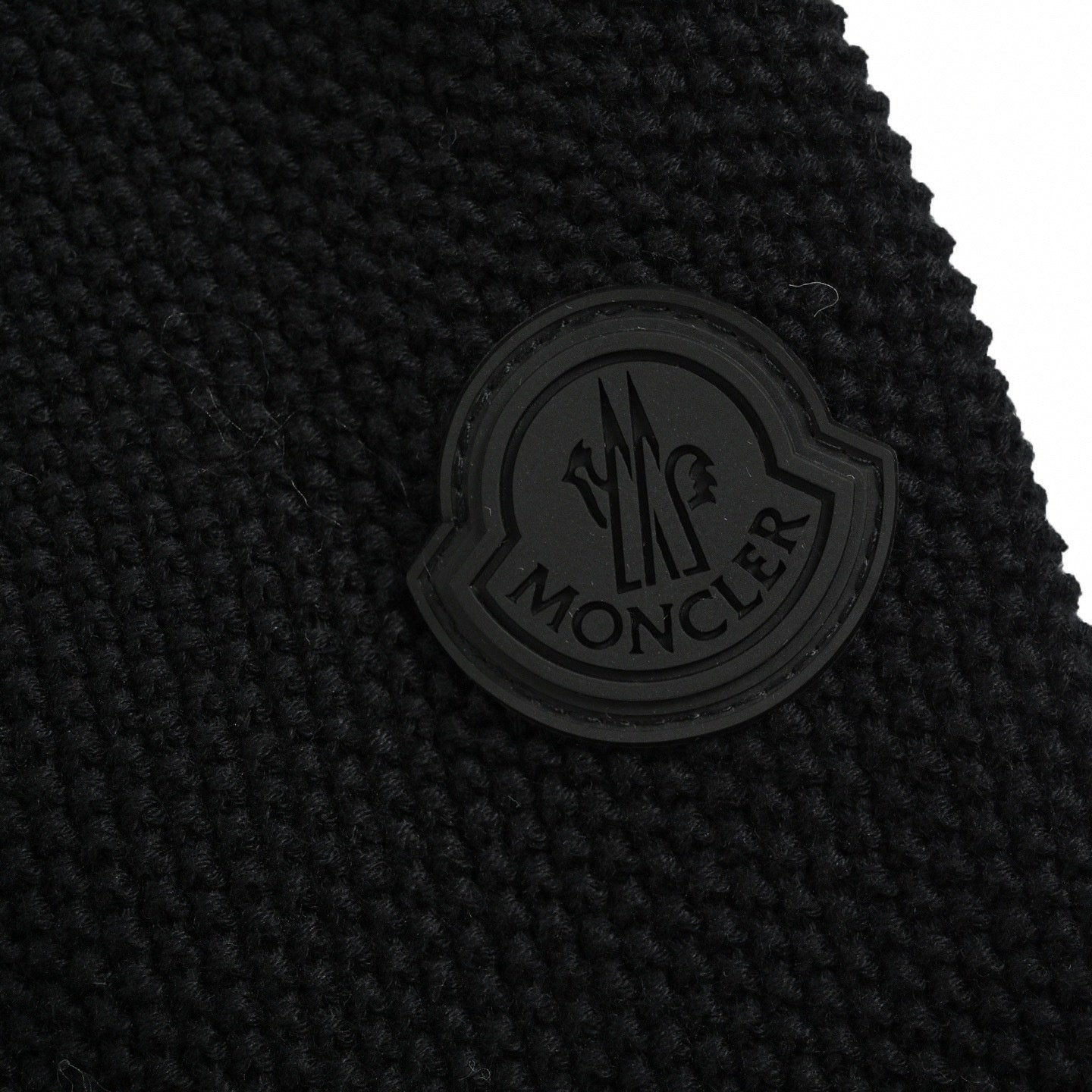 Tonal Logo Hybrid Knit Jacket | Black