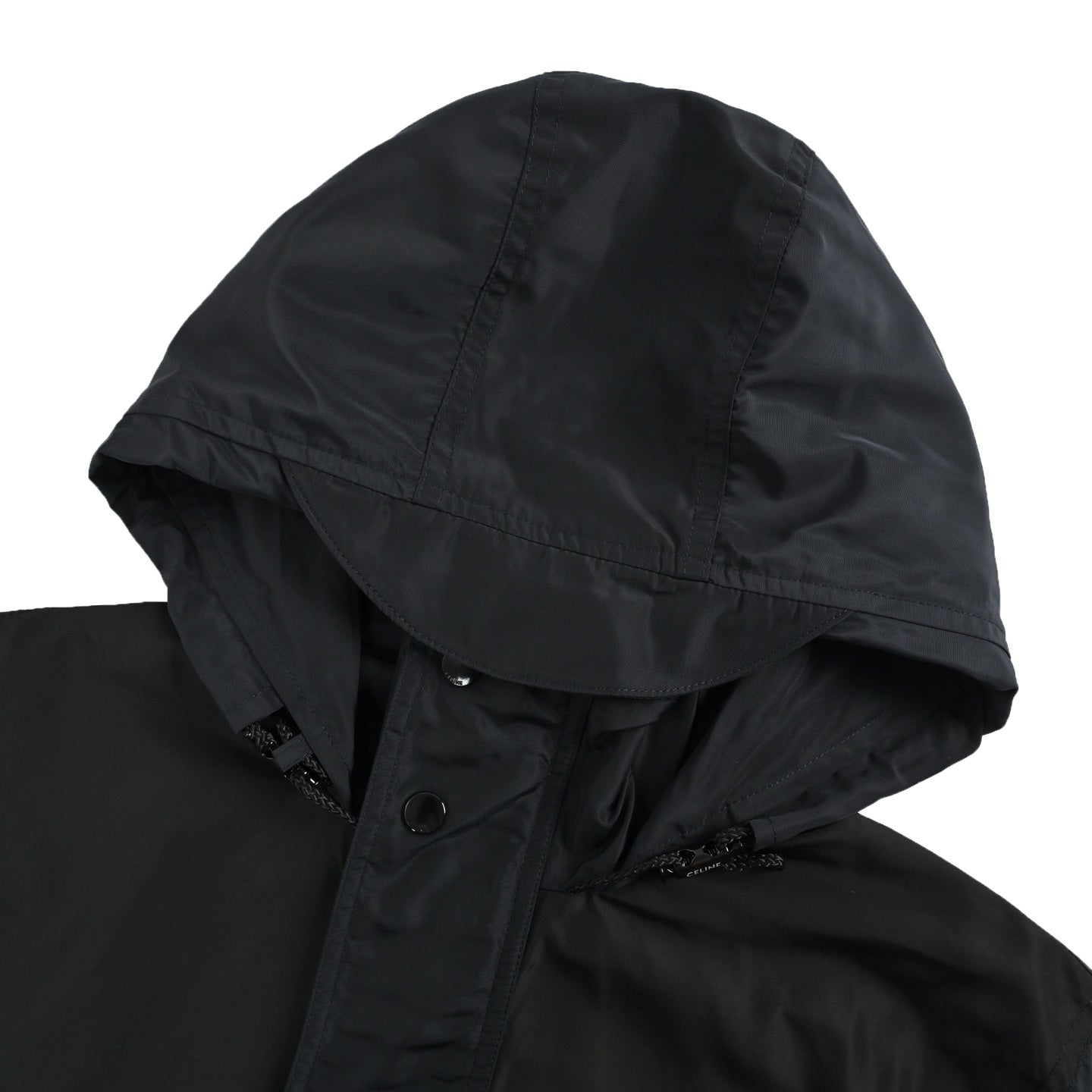 Embroidered Label Trench Jacket