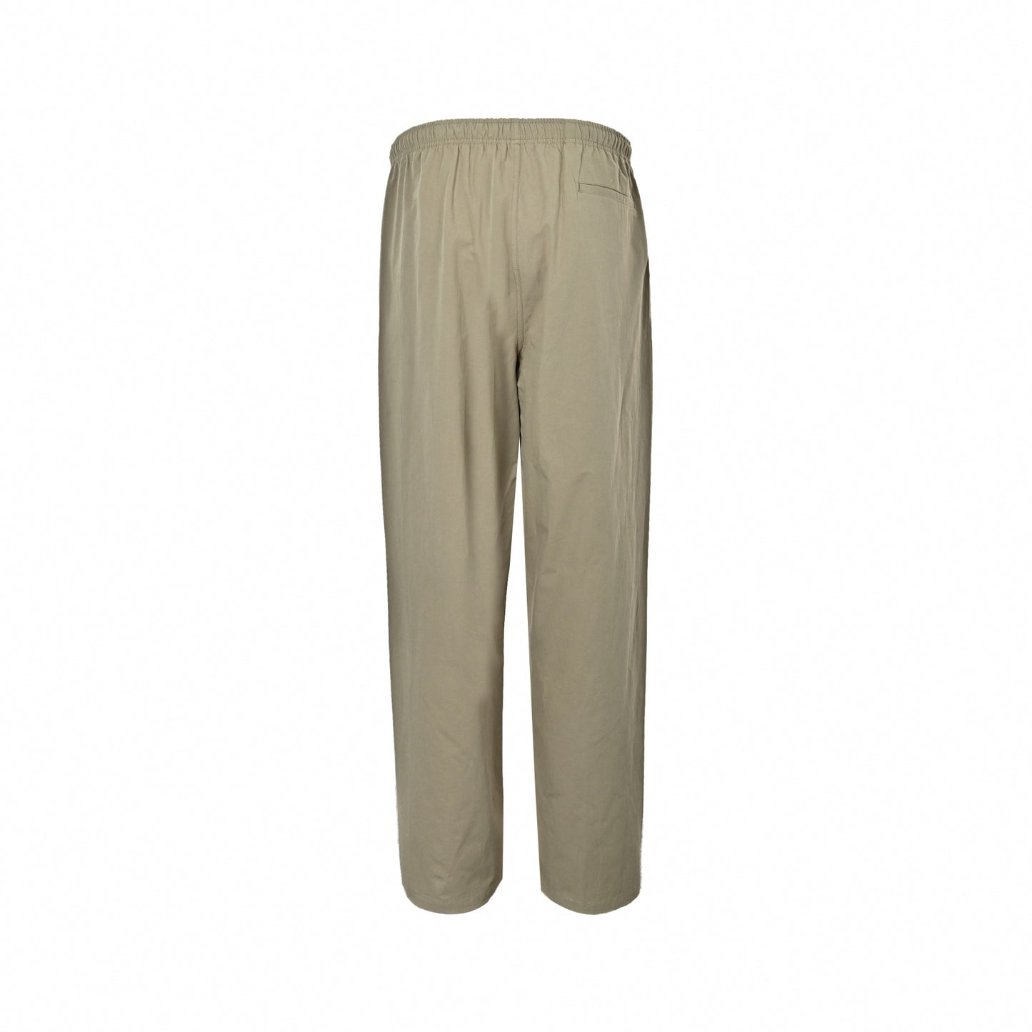 Cotton Twill Elasticated Trousers - Beige
