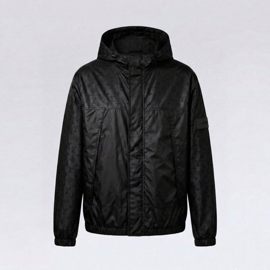 Tonal Monogram Hooded Jacket