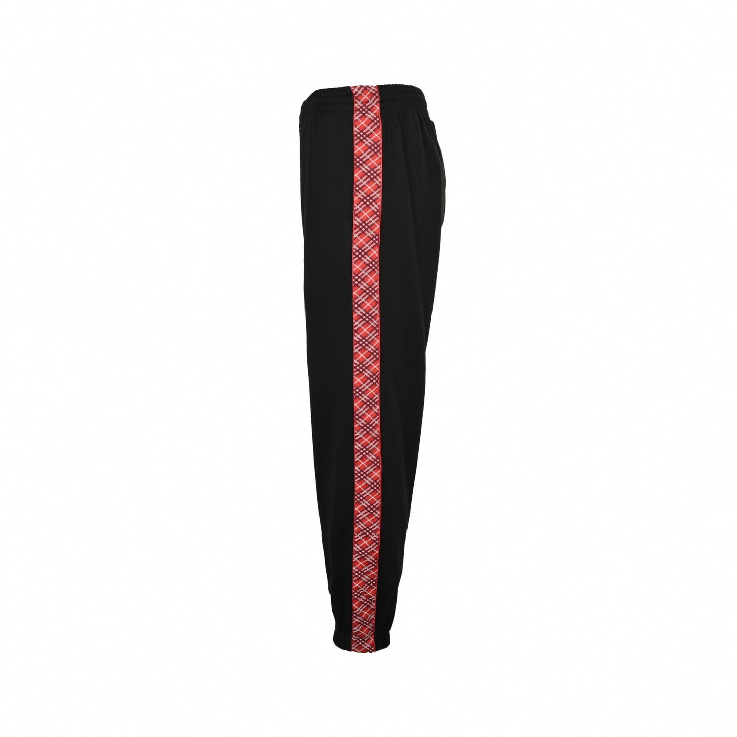 Check-Stripe Cotton Tracksuit