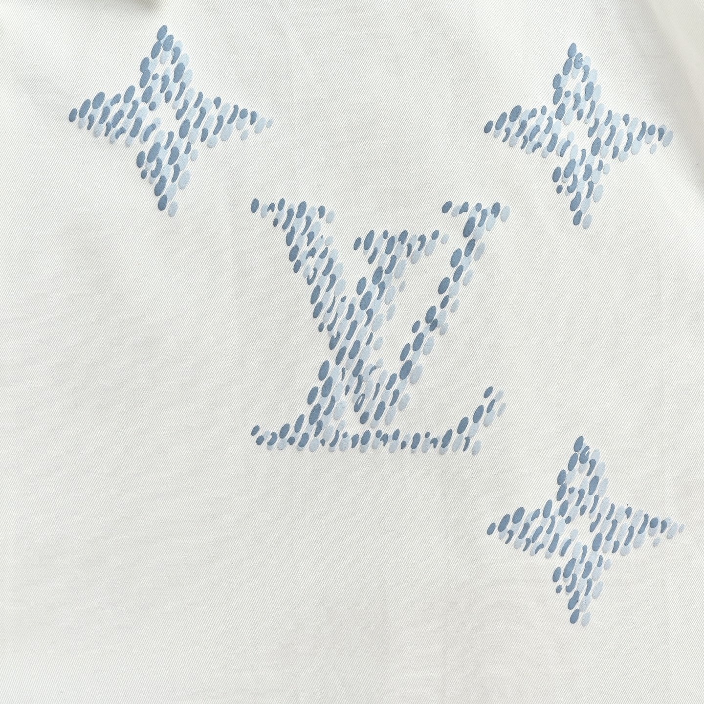 Scattered Pointillism Monogram Button-Down