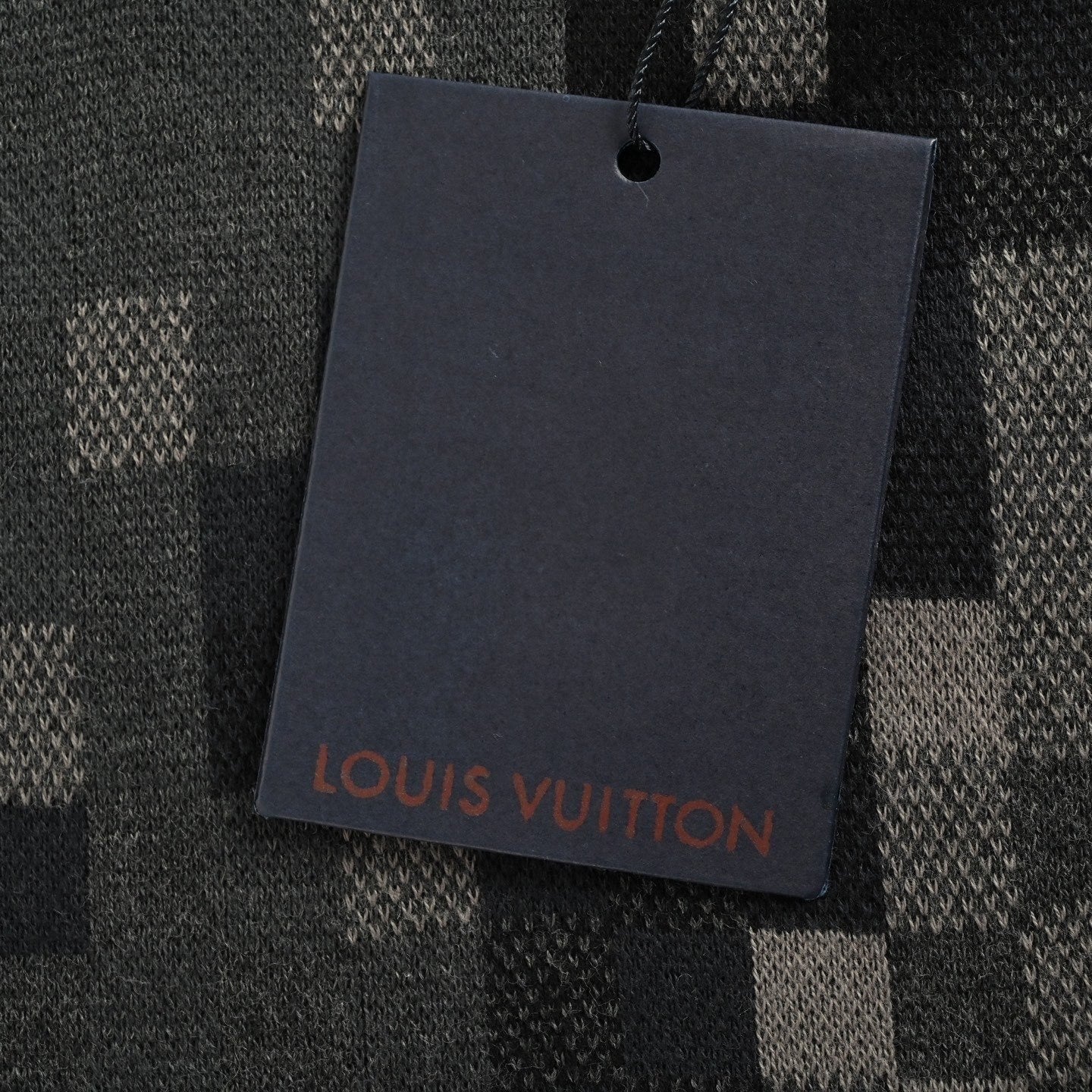 Pixelated Damier Gradient Crewneck