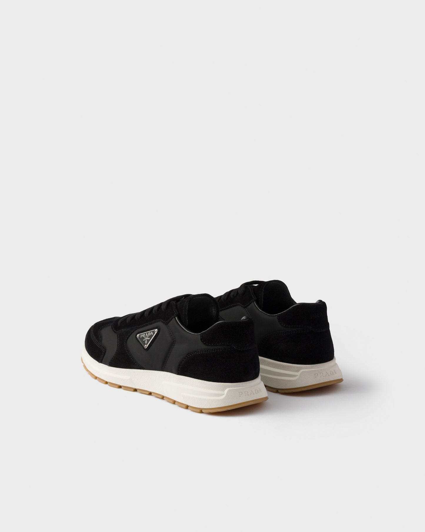 Prax suede and Re-Nylon sneakers