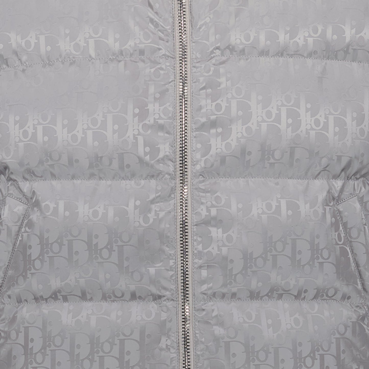 Oblique sleeveless jacket