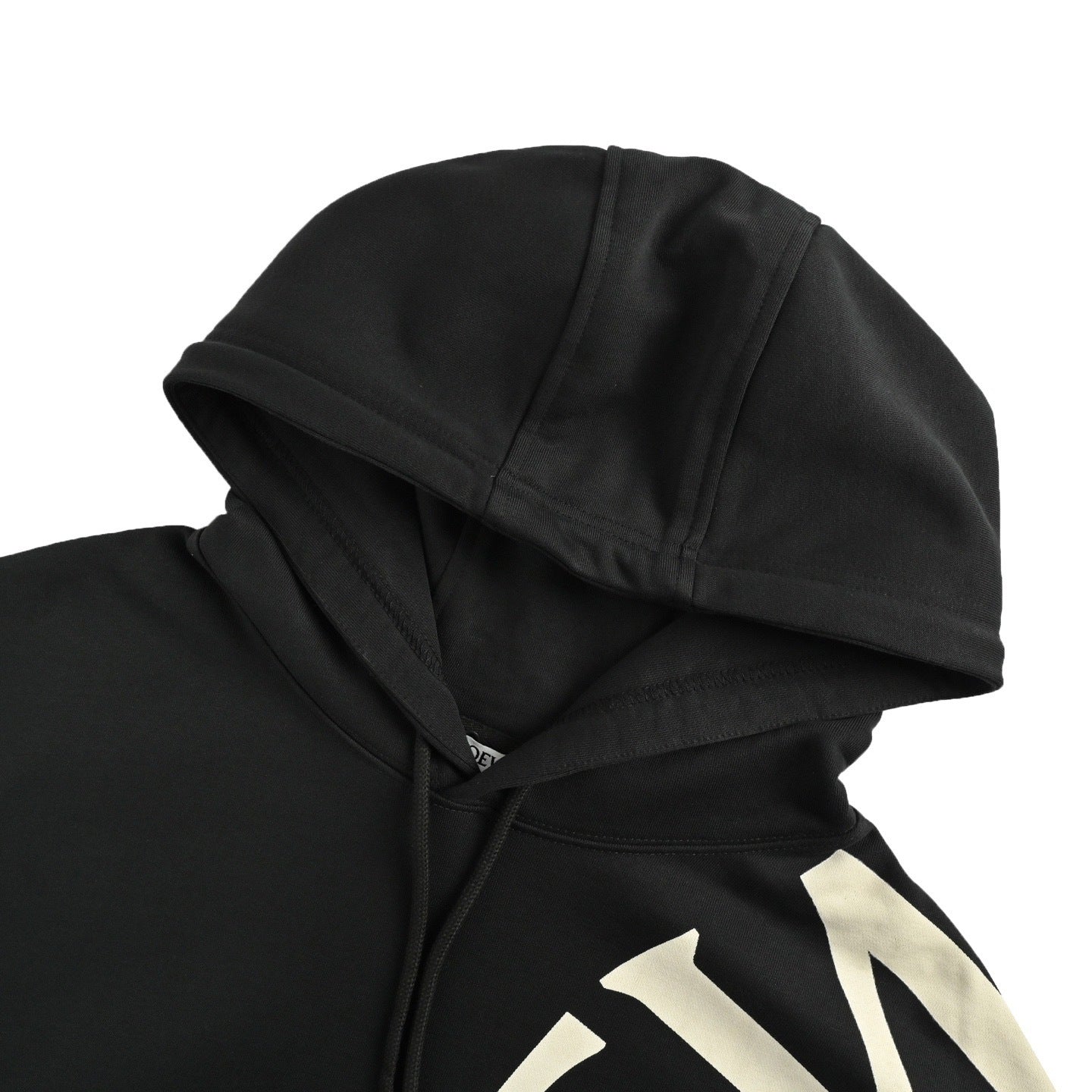 Large Logo Print Hooded Sweatshirt