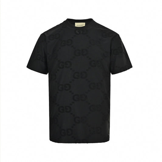 3D GG Motif T-Shirt - Black